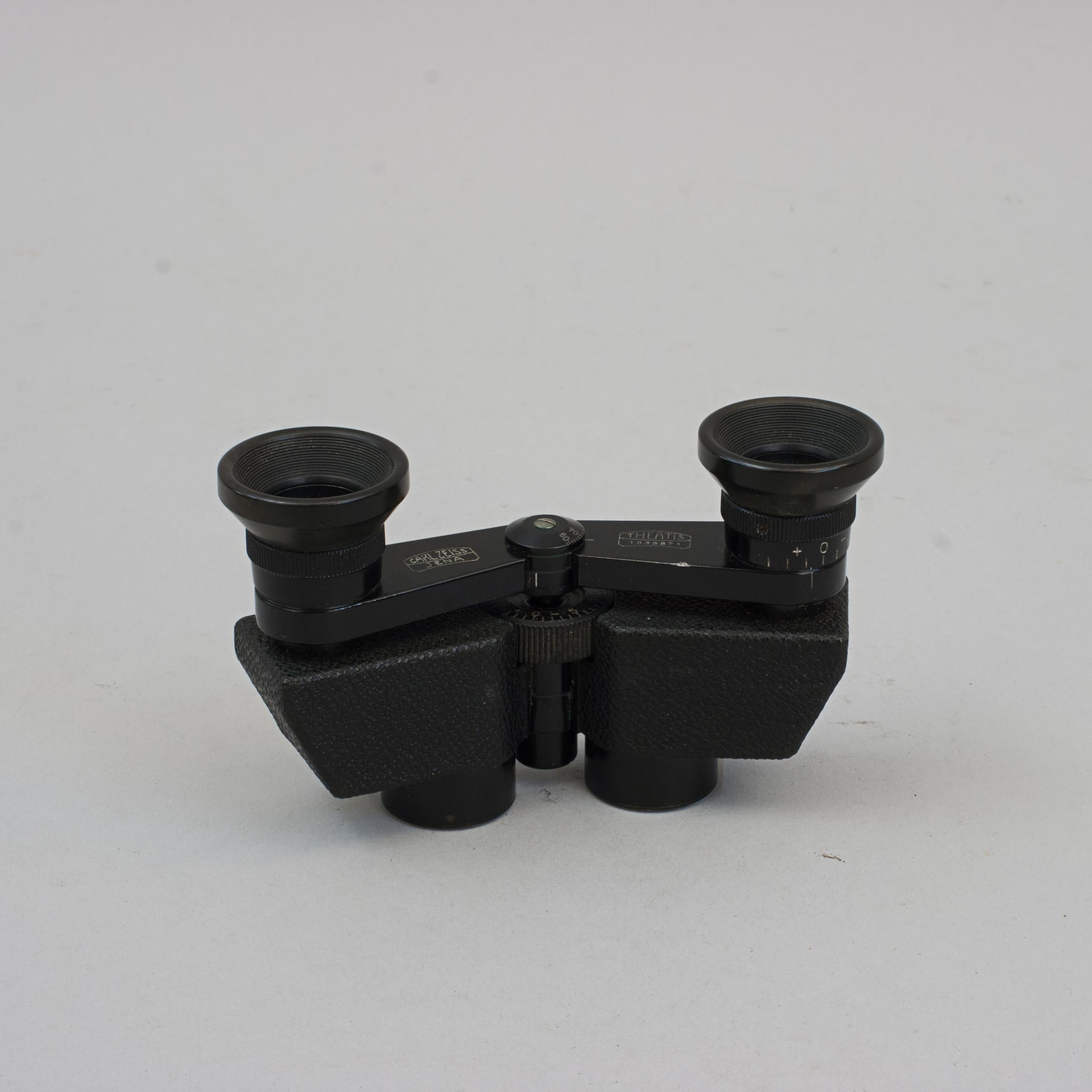 Carl Zeiss Binoculars 3.5 X 15, in Leather Case For Sale 2