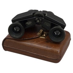 Retro Carl Zeiss Binoculars 3.5 X 15, in Leather Case