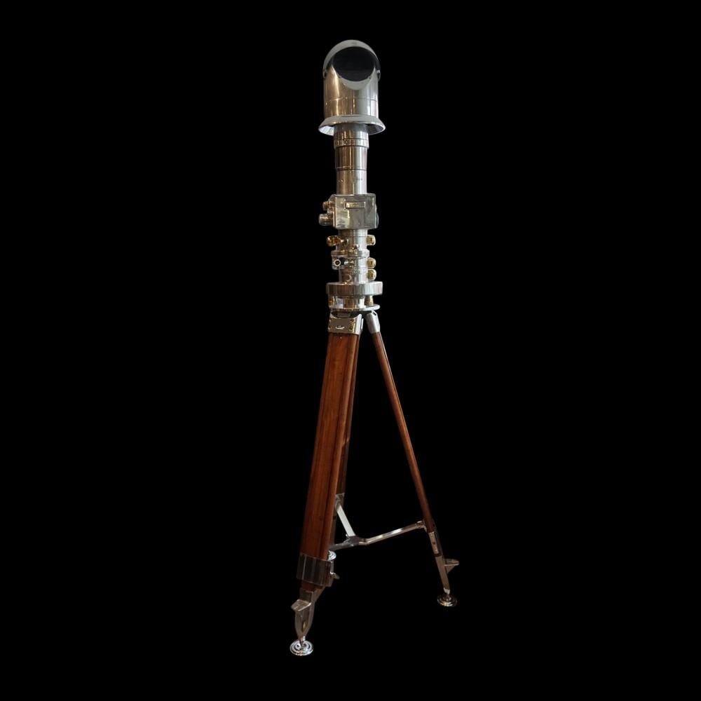 Carl Zeiss Cold War Berlin Wall Periscope Binoculars on a Tripod For Sale 1