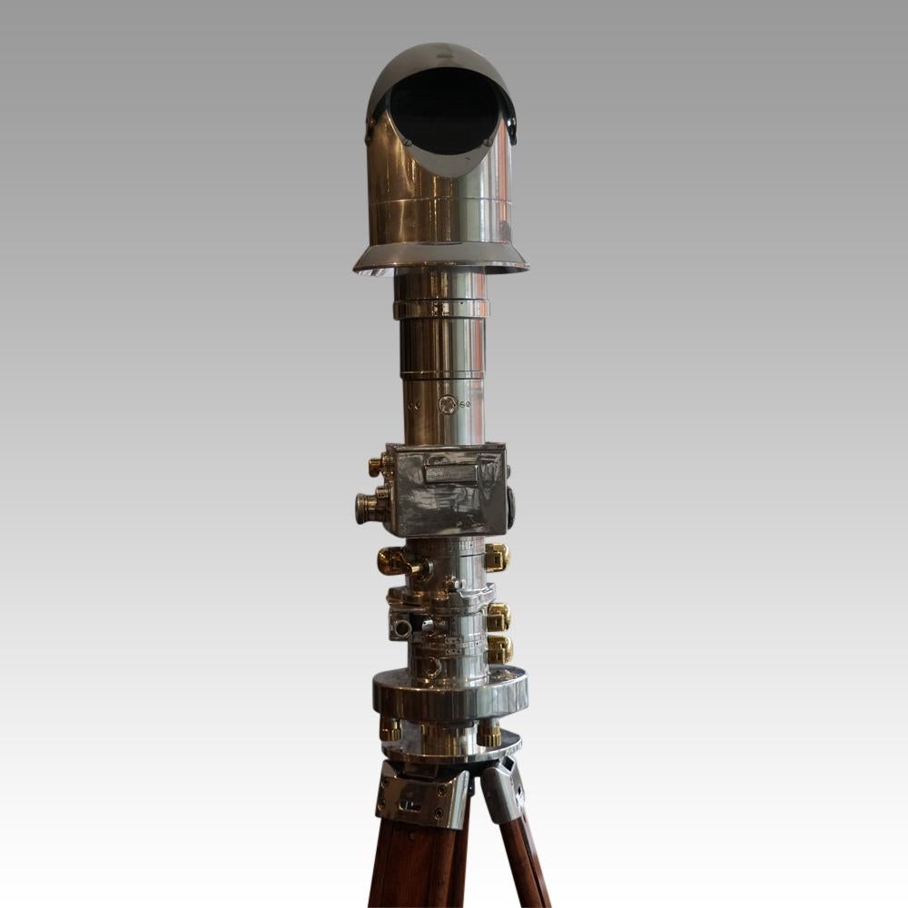 Carl Zeiss Cold War Berlin Wall Periscope Binoculars on a Tripod For Sale 2