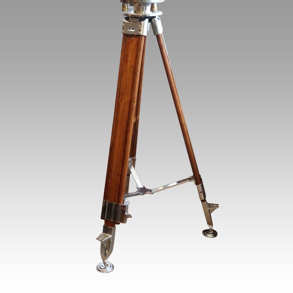 Carl Zeiss Cold War Berlin Wall Periscope Binoculars on a Tripod For Sale 5