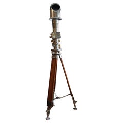 Vintage Carl Zeiss Cold War Berlin Wall Periscope Binoculars on a Tripod