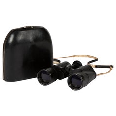 Vintage Carl Zeiss "Jenoptem" Binoculars, with Original Black Leather Case