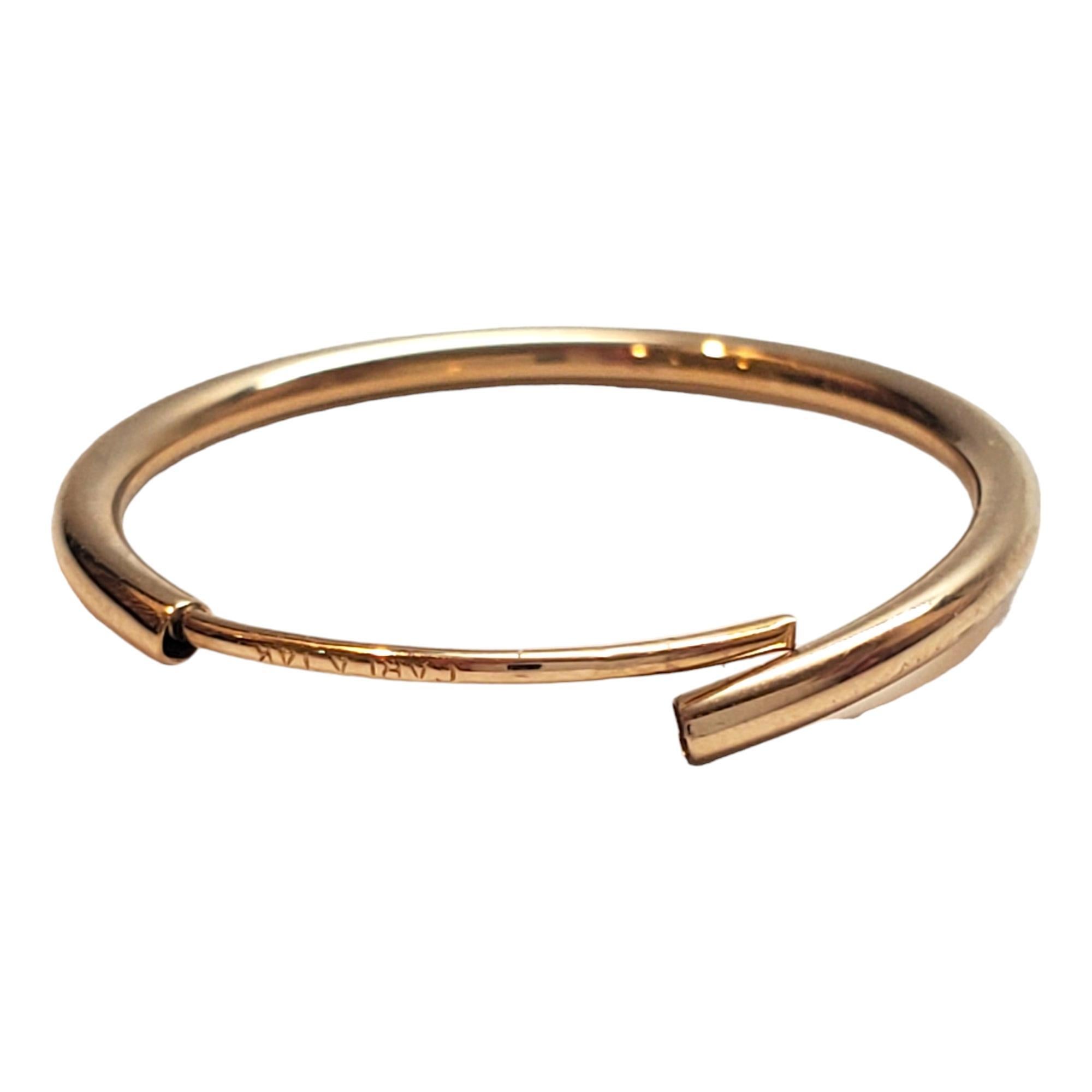 Carla 14K Yellow Gold Hoop Earrings  #17575 In Good Condition In Washington Depot, CT