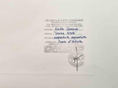 Untitled - Aquatint by Carla Accardi - 1990s