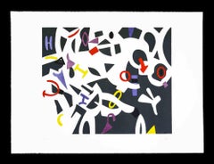 Ohne Titel – Radierung und Aquatinta von Carla Accardi – 1990er Jahre