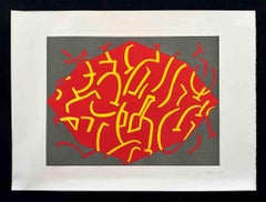 Untitled - Etching and Aquatint by Carla Accardi - 1990s