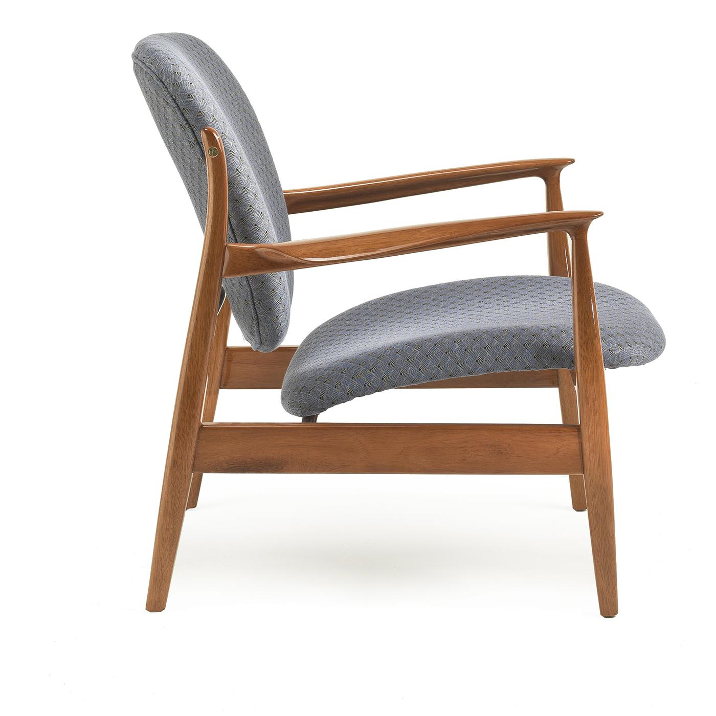 Mid-Century Modern Carla Armchair by Fratelli Boffi For Sale