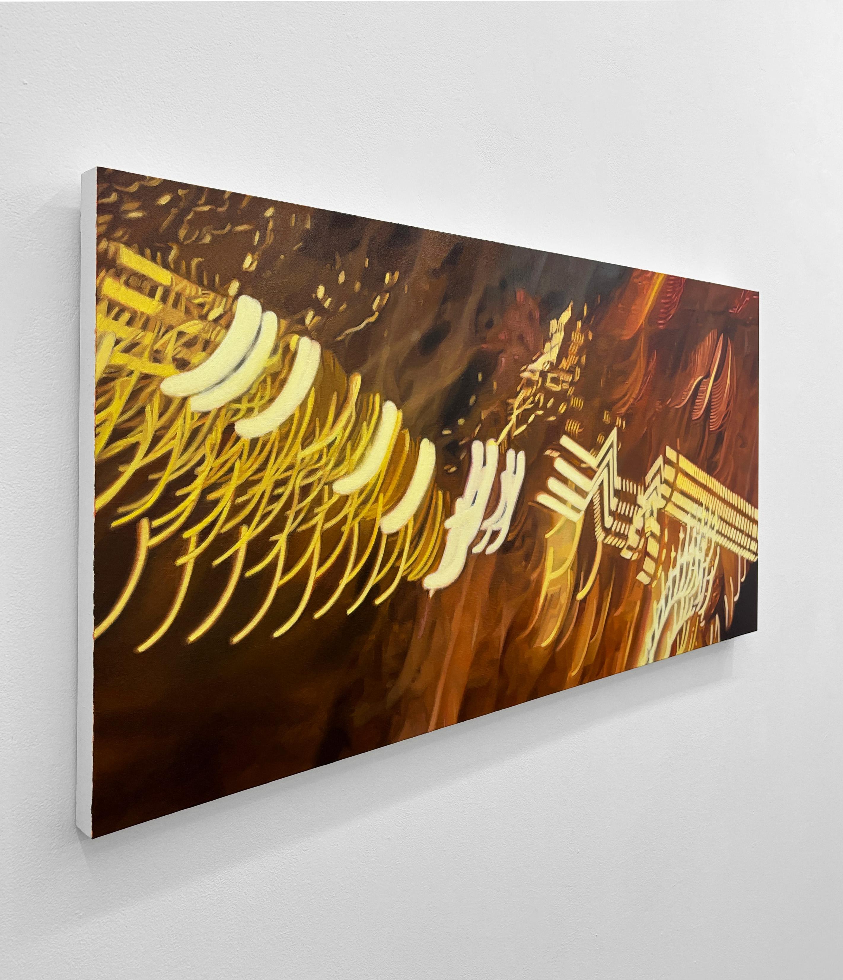Göttliche Funken (Abstrakt), Painting, von Carla Falb