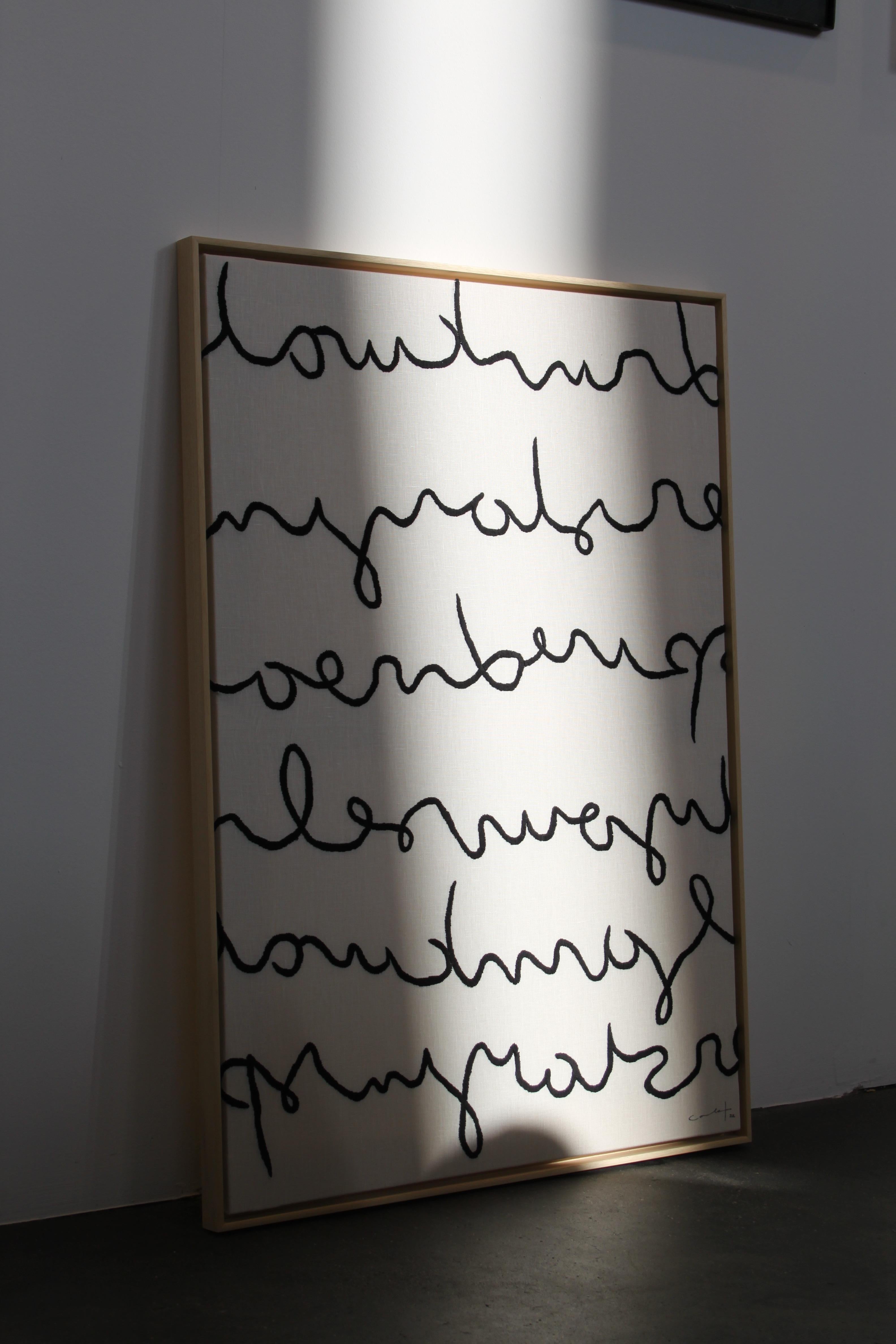 Manifesto XXIX - Abstract Painting by Carla Freschi