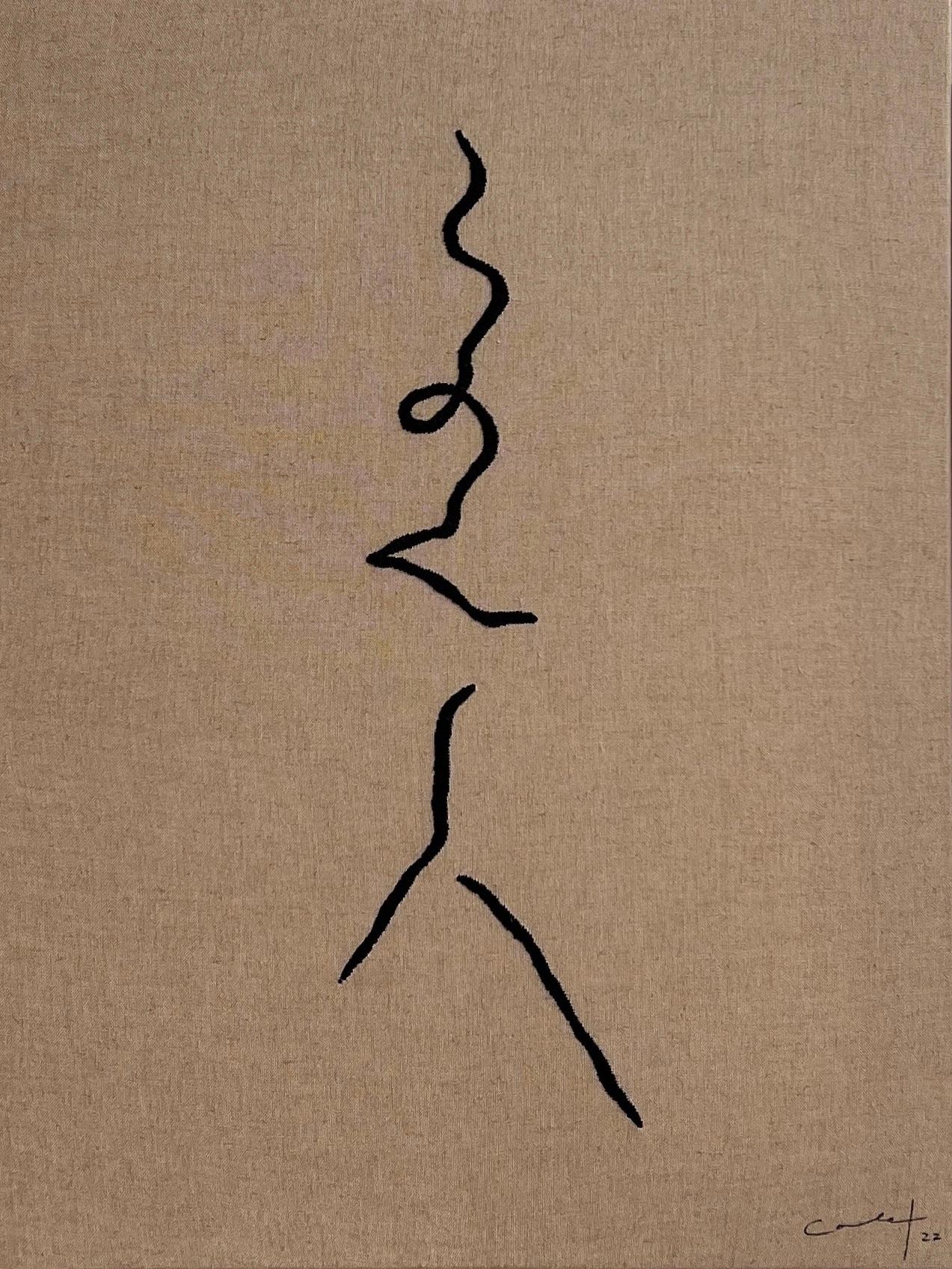 CONTEMPORARY Abstract Artwork, Handmade by Carla Freschi Shodō XVI 1