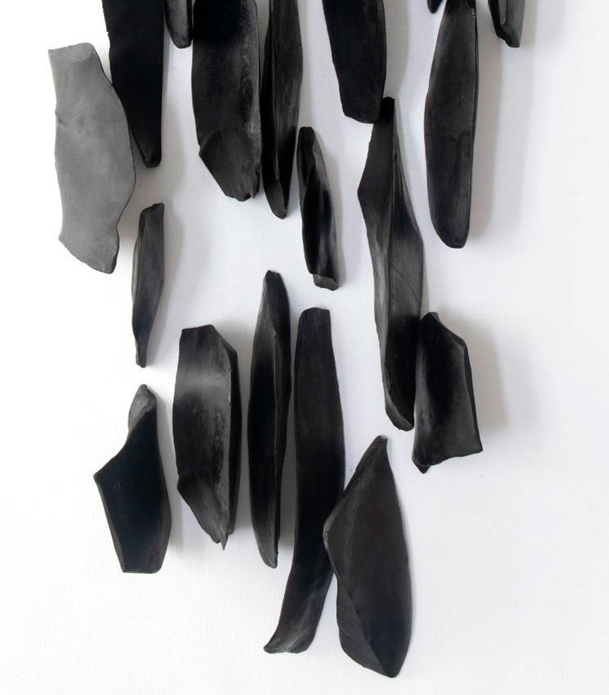 Cuerpos Magnéticos #12. Wall sculpture - Abstract Geometric Sculpture by Carla Gimbatti