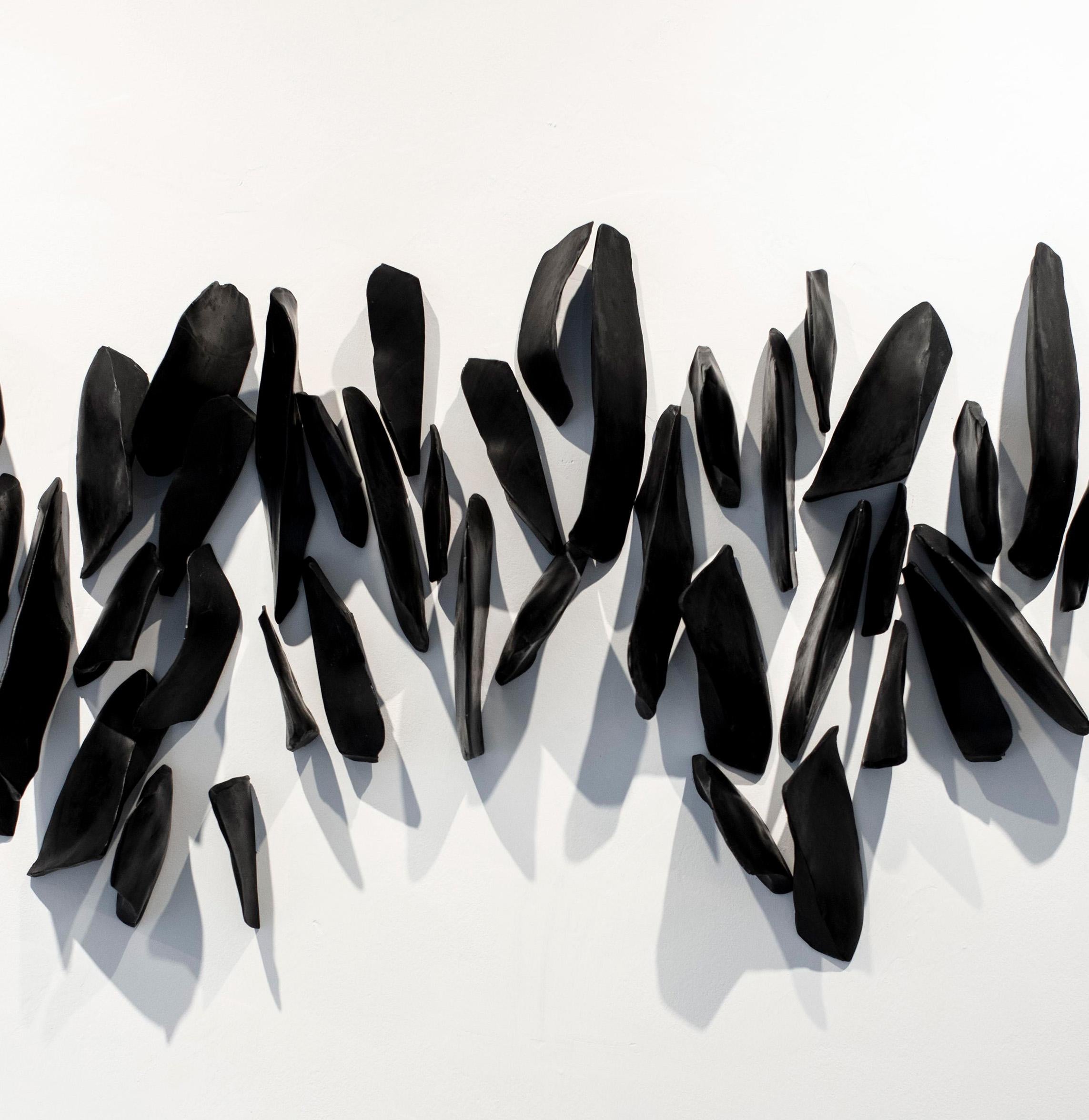 Cuerpos Magnéticos #15. Wand-Skulptur (Geometrische Abstraktion), Sculpture, von Carla Gimbatti