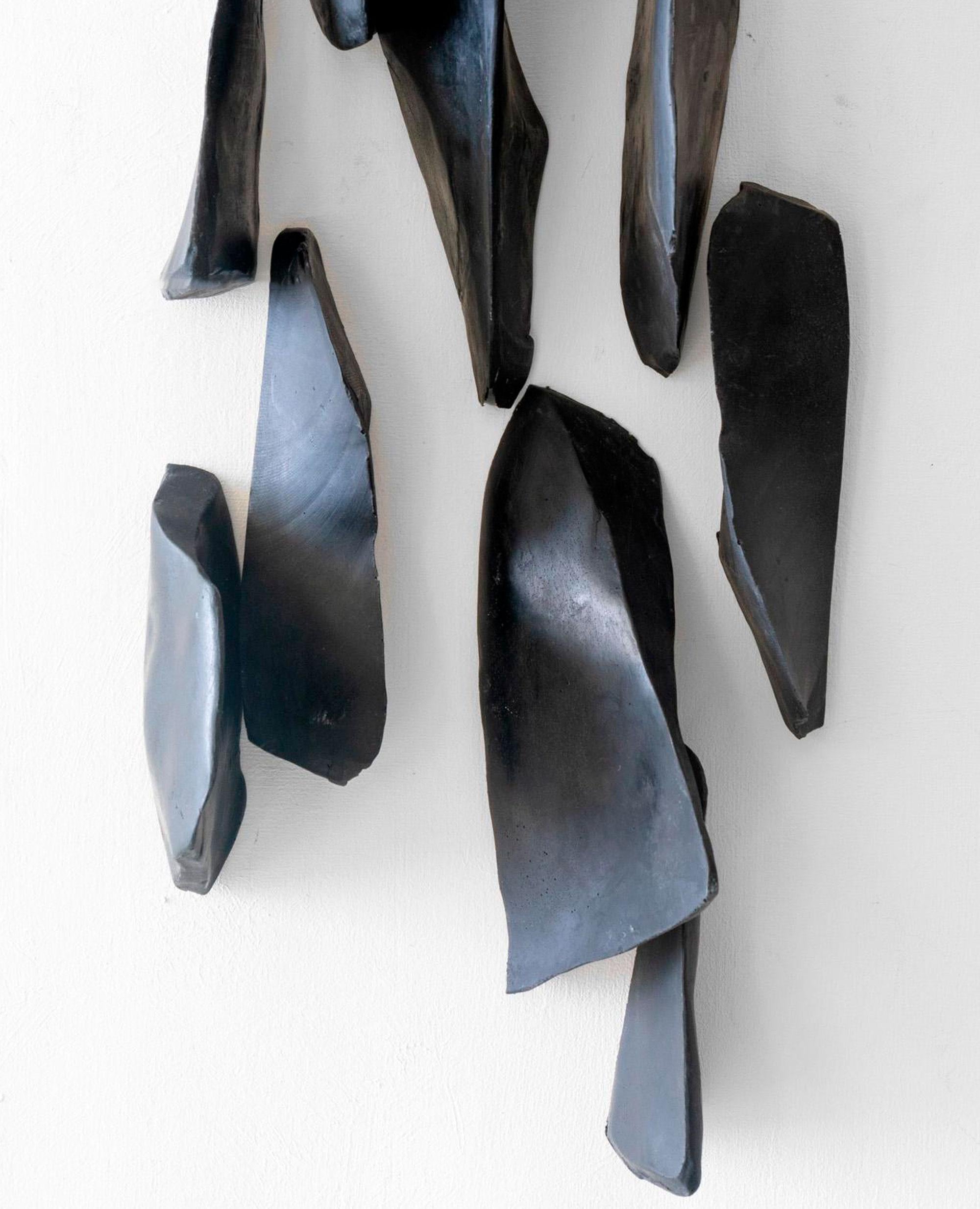 Cuerpos Magnéticos #3. Wall sculpture - Abstract Geometric Sculpture by Carla Gimbatti