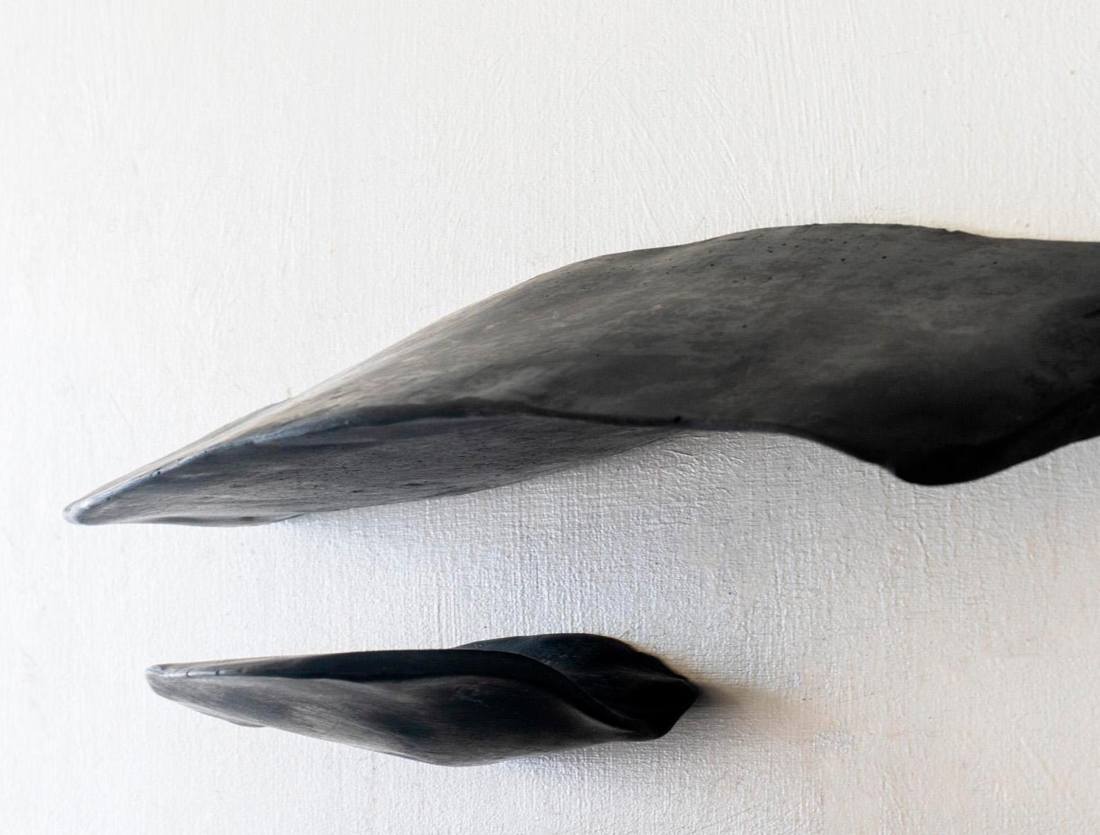 Cuerpos Magnéticos #9 Parte A. Wandskulptur – Sculpture von Carla Gimbatti