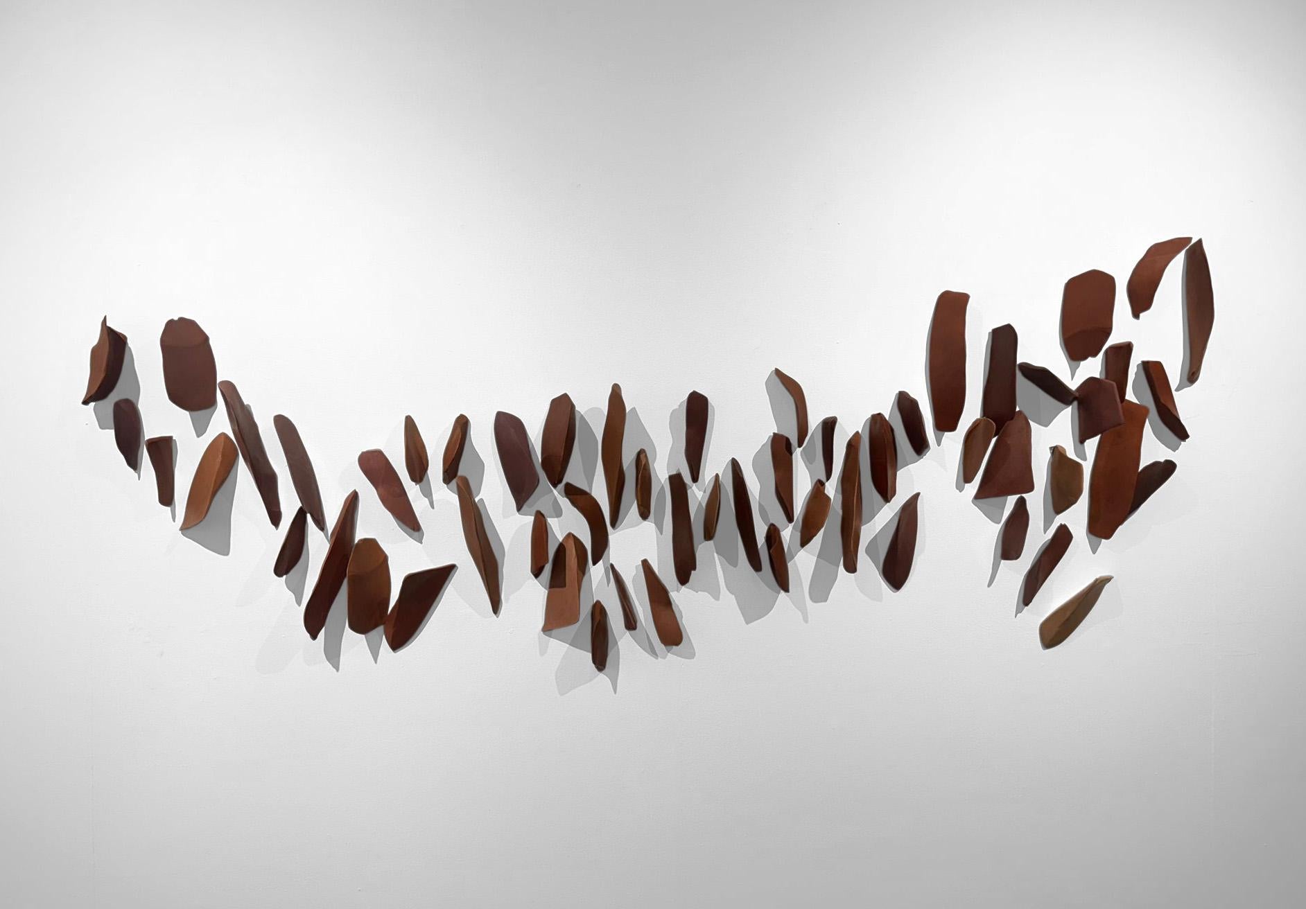 Cuerpos Magnéticos Autum. Sculpture murale