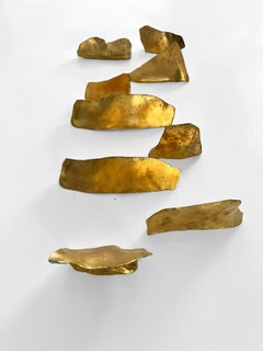 Cuerpos Magnéticos Gold, Wandskulptur