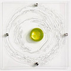 Carla Goldberg, Halographic Yellow-Green, 2021