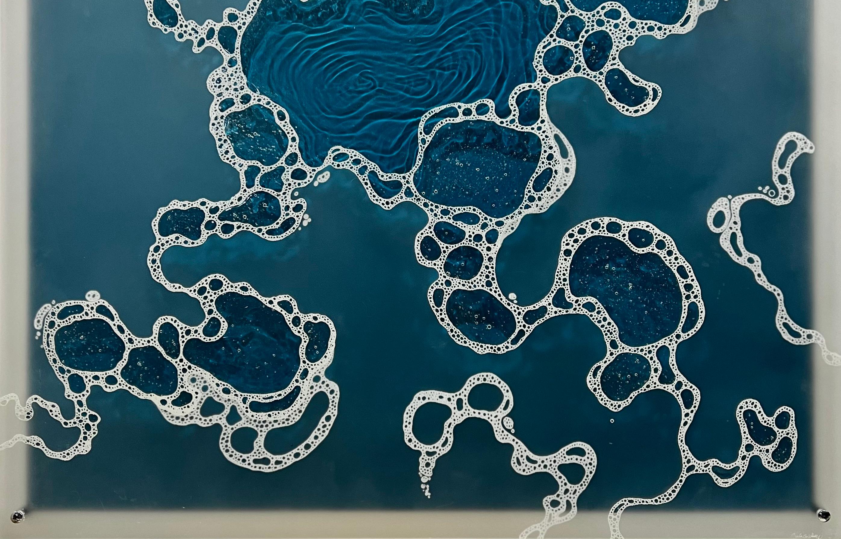 Nacht (Abstrakt), Painting, von Carla Goldberg