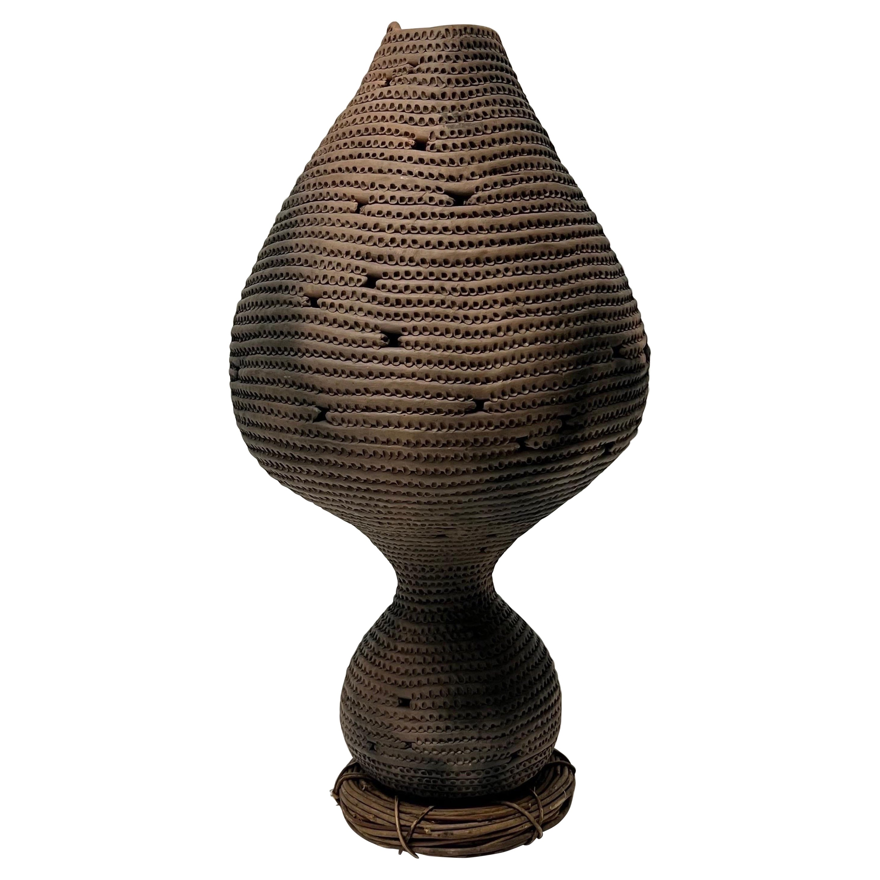 Carla Malone Pierced Sculptural Vessel