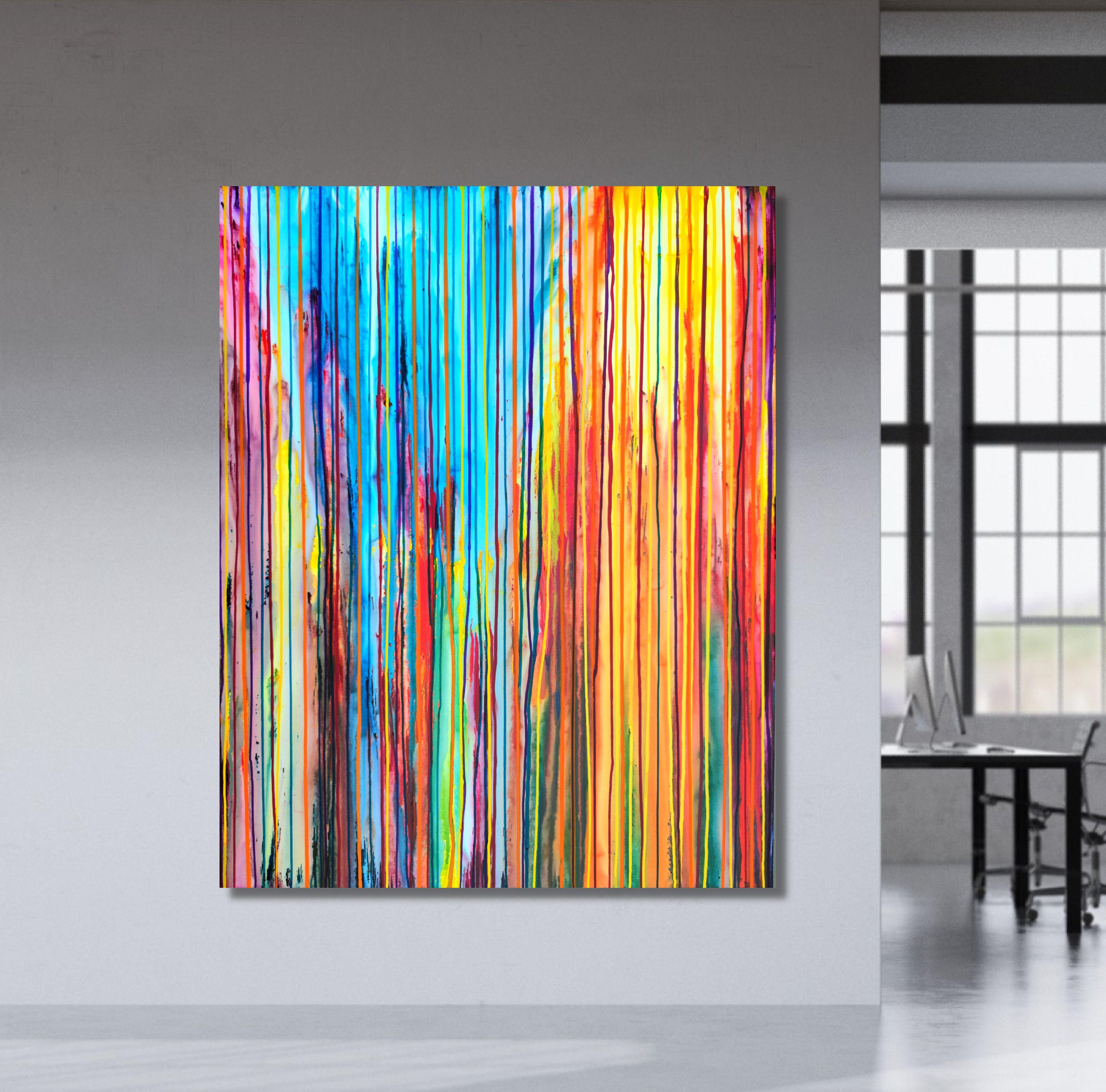 La Creación Emocional #301, Pintura, Acrílico sobre lienzo - Painting de Carla Sa Fernandes