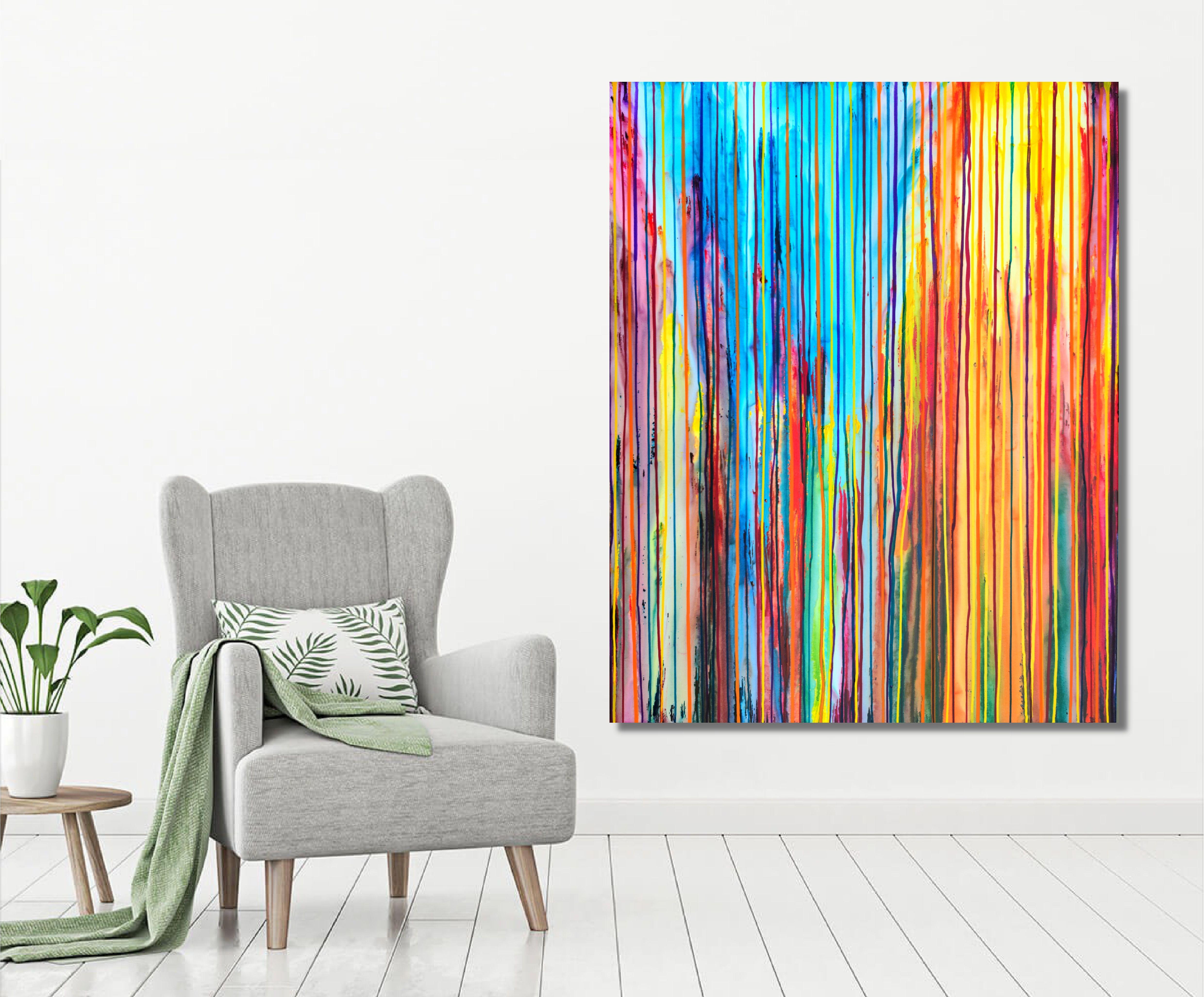 La Creación Emocional #301, Pintura, Acrílico sobre lienzo - Painting Abstracto de Carla Sa Fernandes