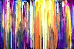 A Crush on Color (#10), Pintura, Acrílico sobre lienzo