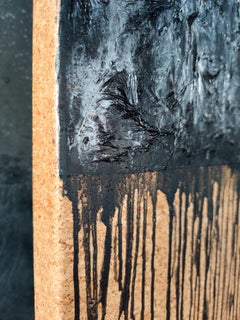 Negro Plata nº 2, Pintura, Acrílico sobre Otro