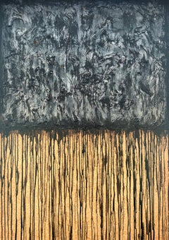 Black Silver No. 2, Painting, Acrylic on Other