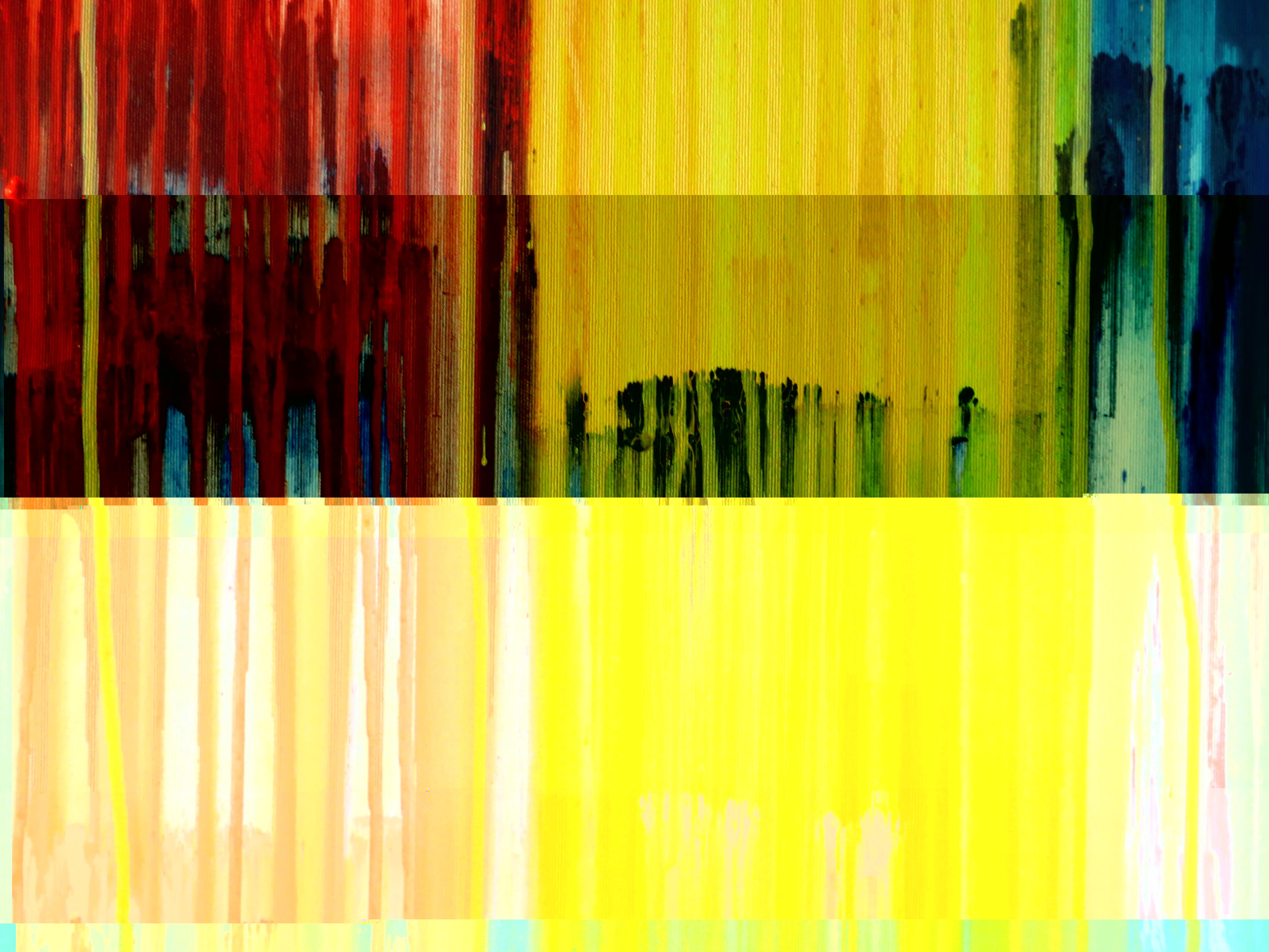 La creazione emotiva #120, Pittura, Acrilico su tela - Abstract Painting Blu di Carla Sá Fernandes