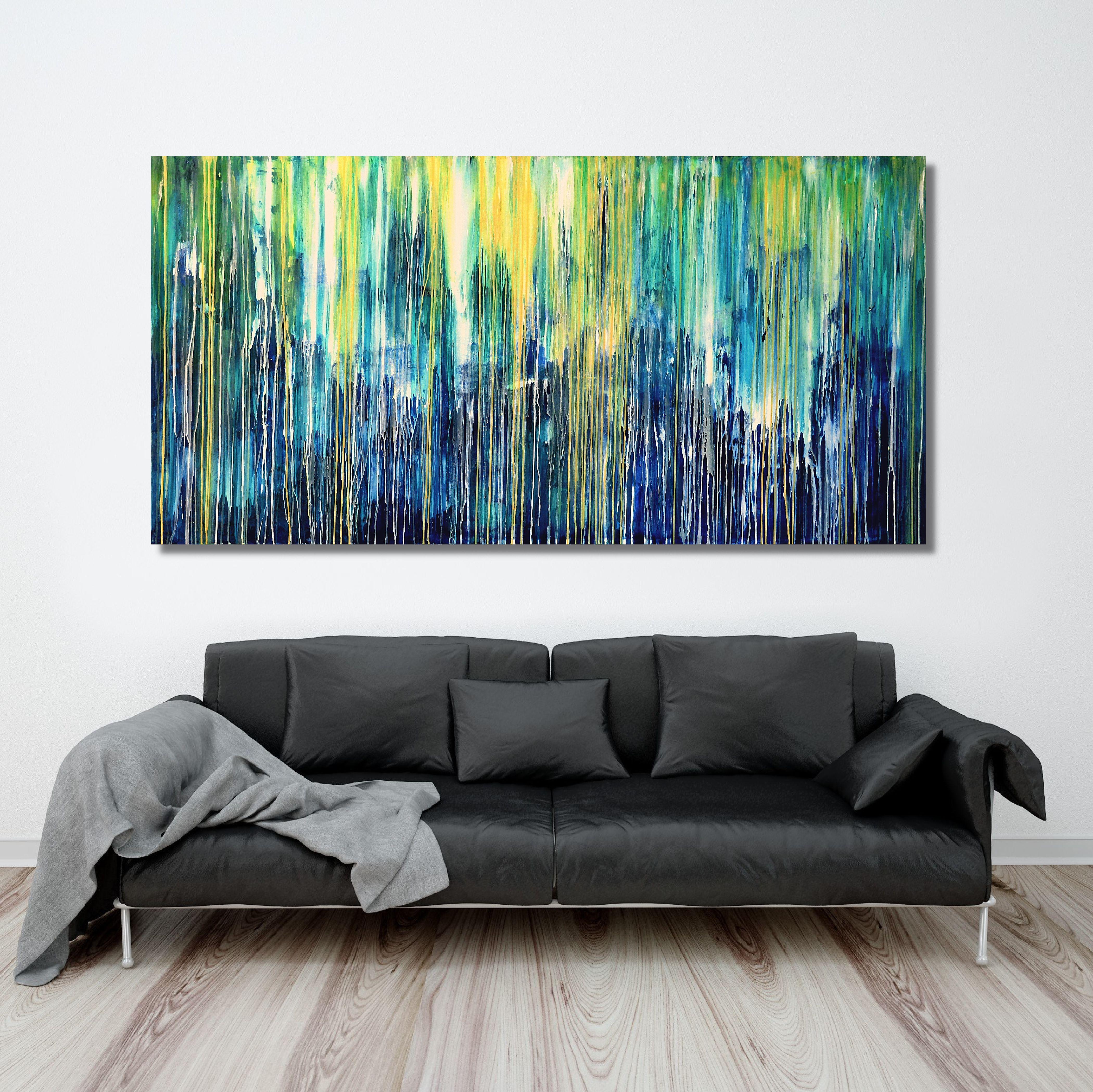 Emotionale Kreation #133, Gemälde, Acryl auf Leinwand – Painting von Carla Sá Fernandes