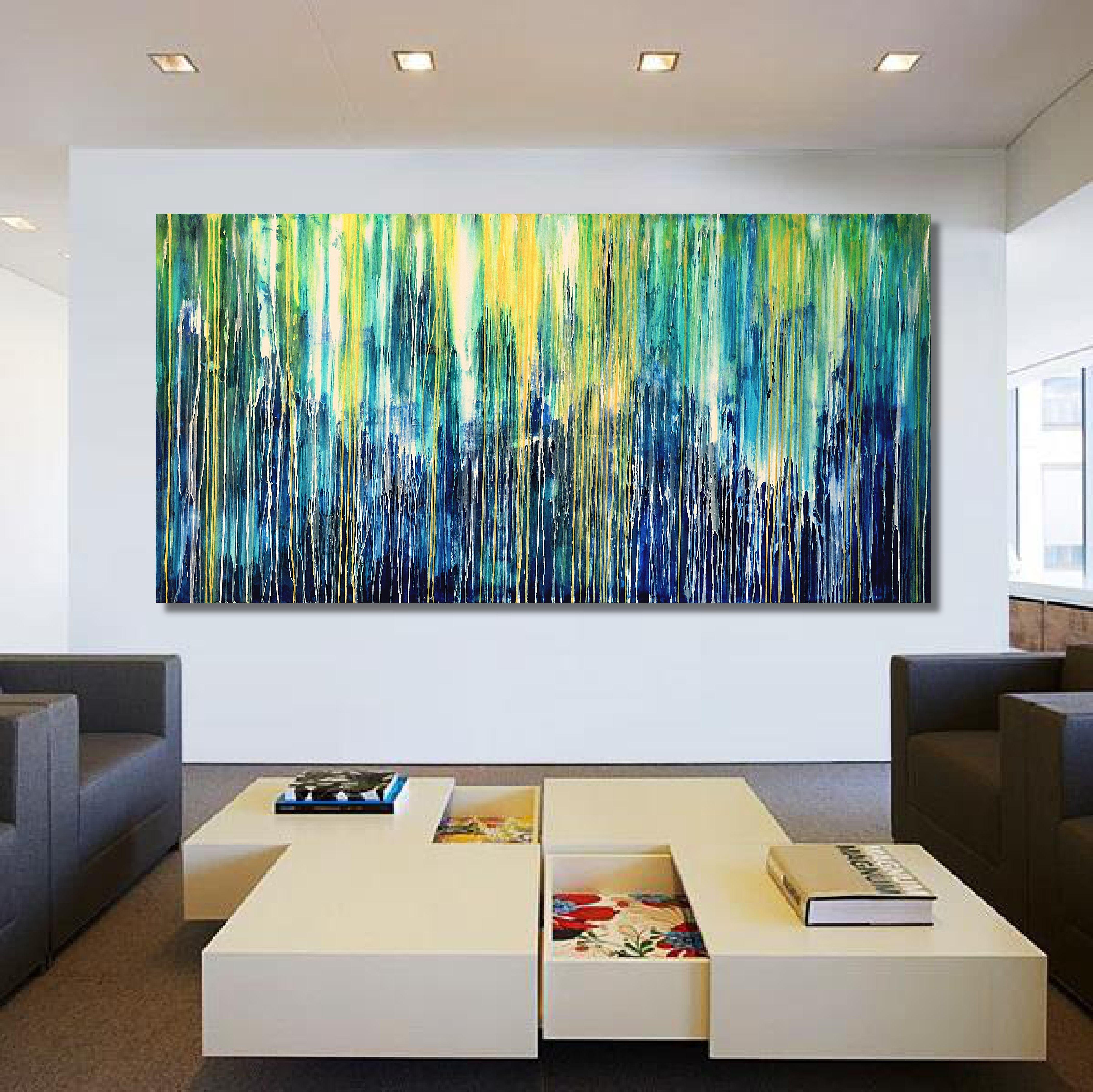 Emotionale Kreation #133, Gemälde, Acryl auf Leinwand (Abstrakt), Painting, von Carla Sá Fernandes