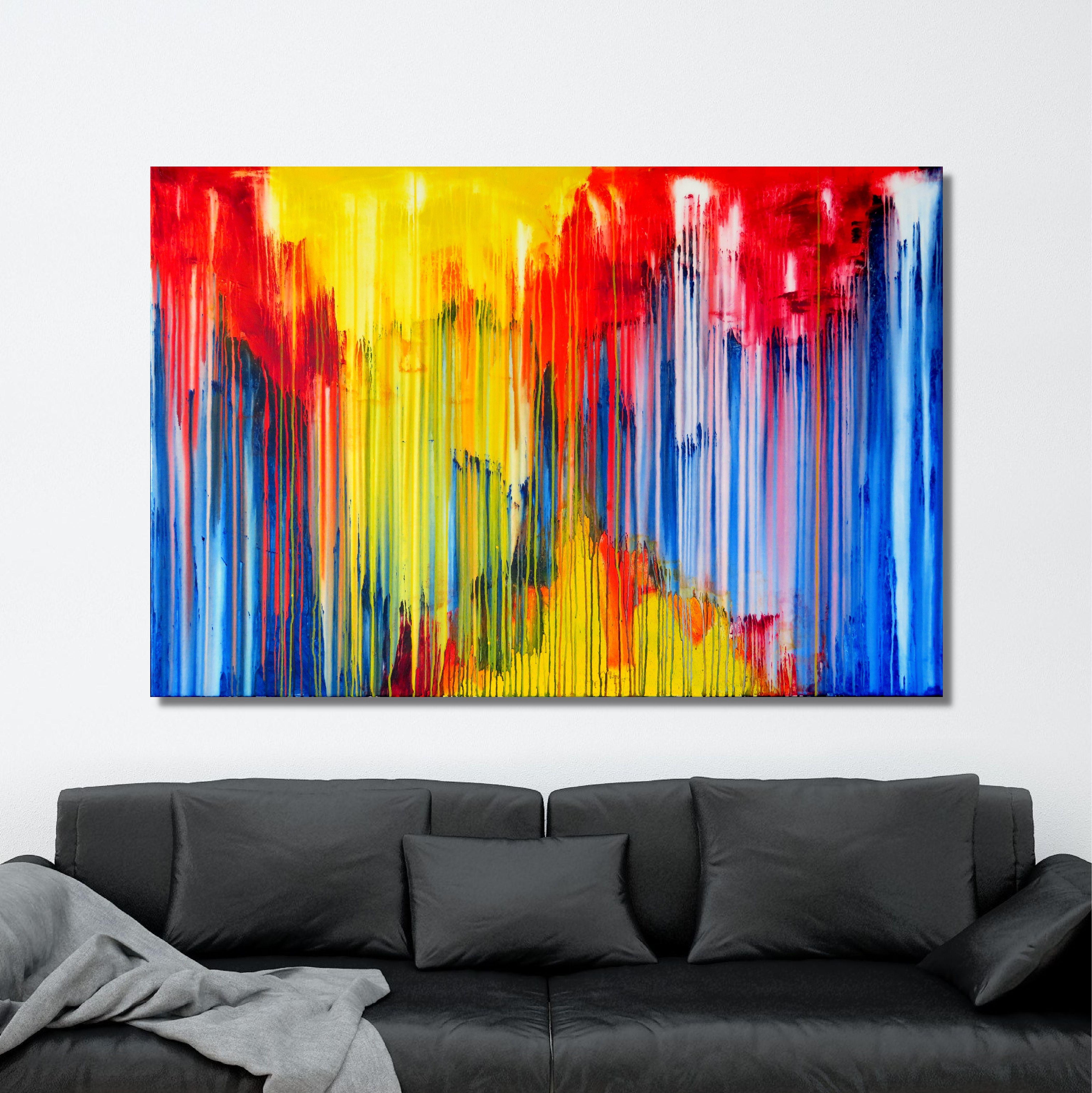 La Creación Emocional #138, Pintura, Acrílico sobre lienzo - Painting de Carla Sá Fernandes