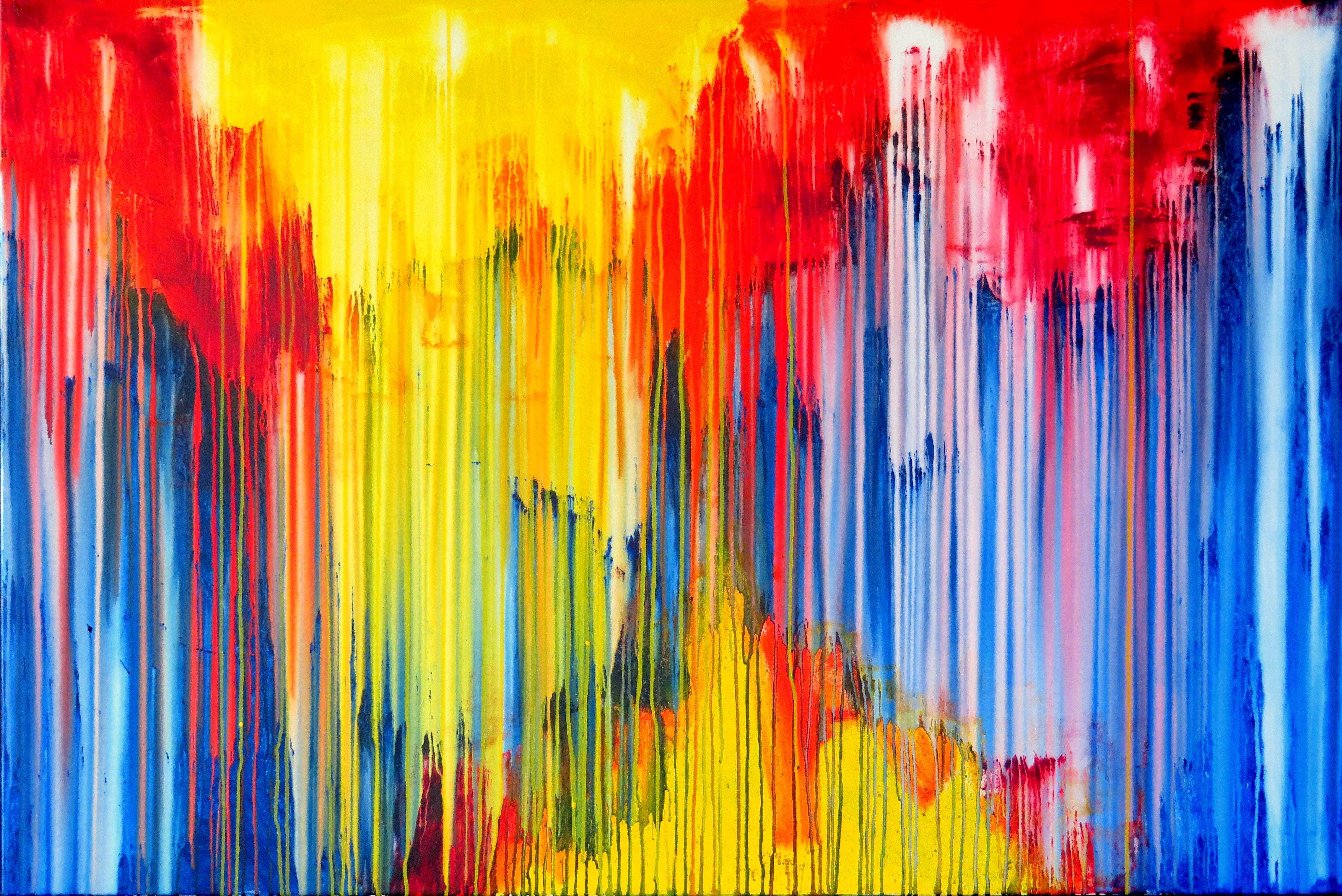 Carla Sá Fernandes Abstract Painting - The Emotional Creation #138, Painting, Acrylic on Canvas