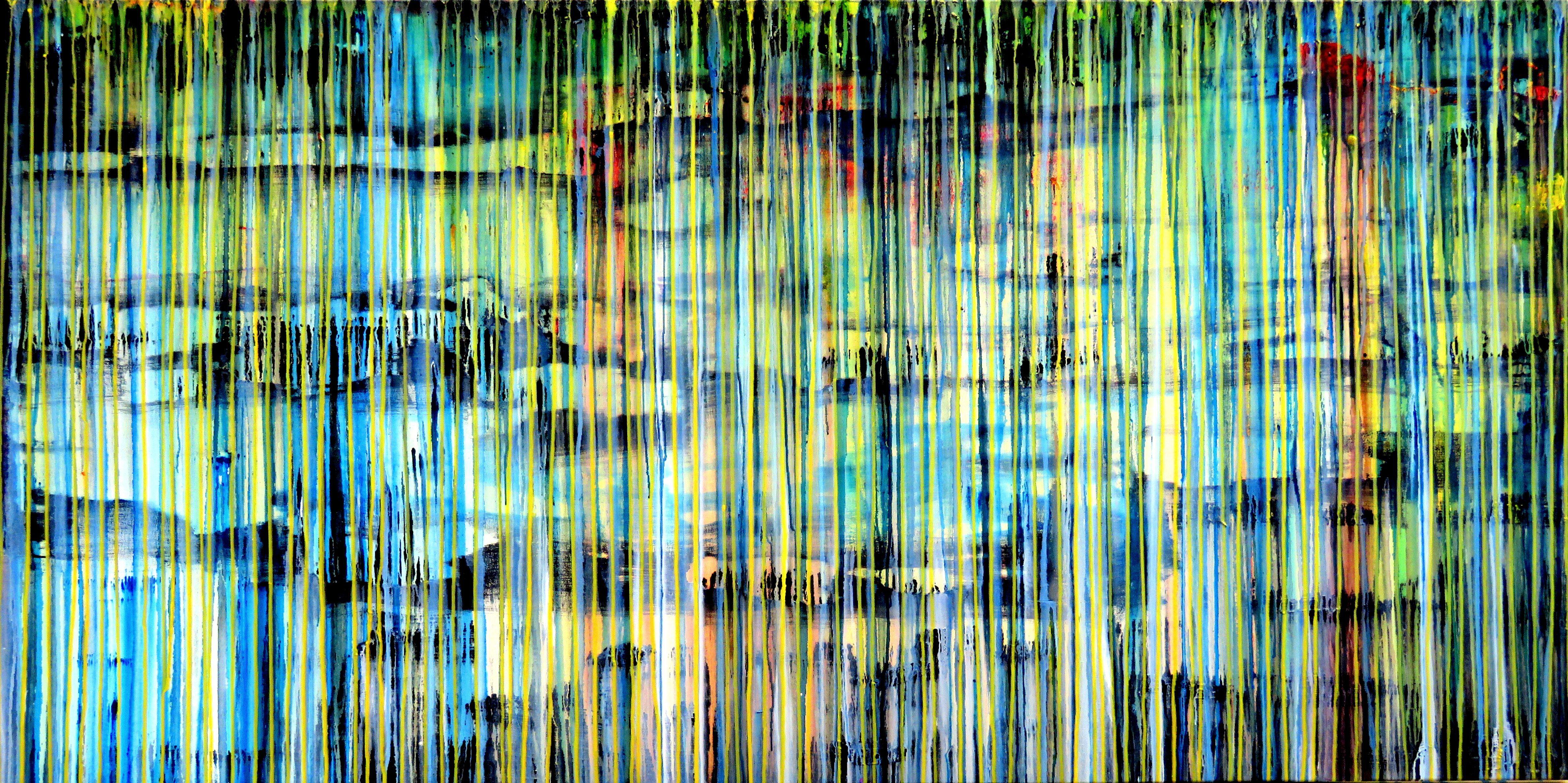 Carla Sá Fernandes Abstract Painting - The Emotional Creation #172, Painting, Acrylic on Canvas