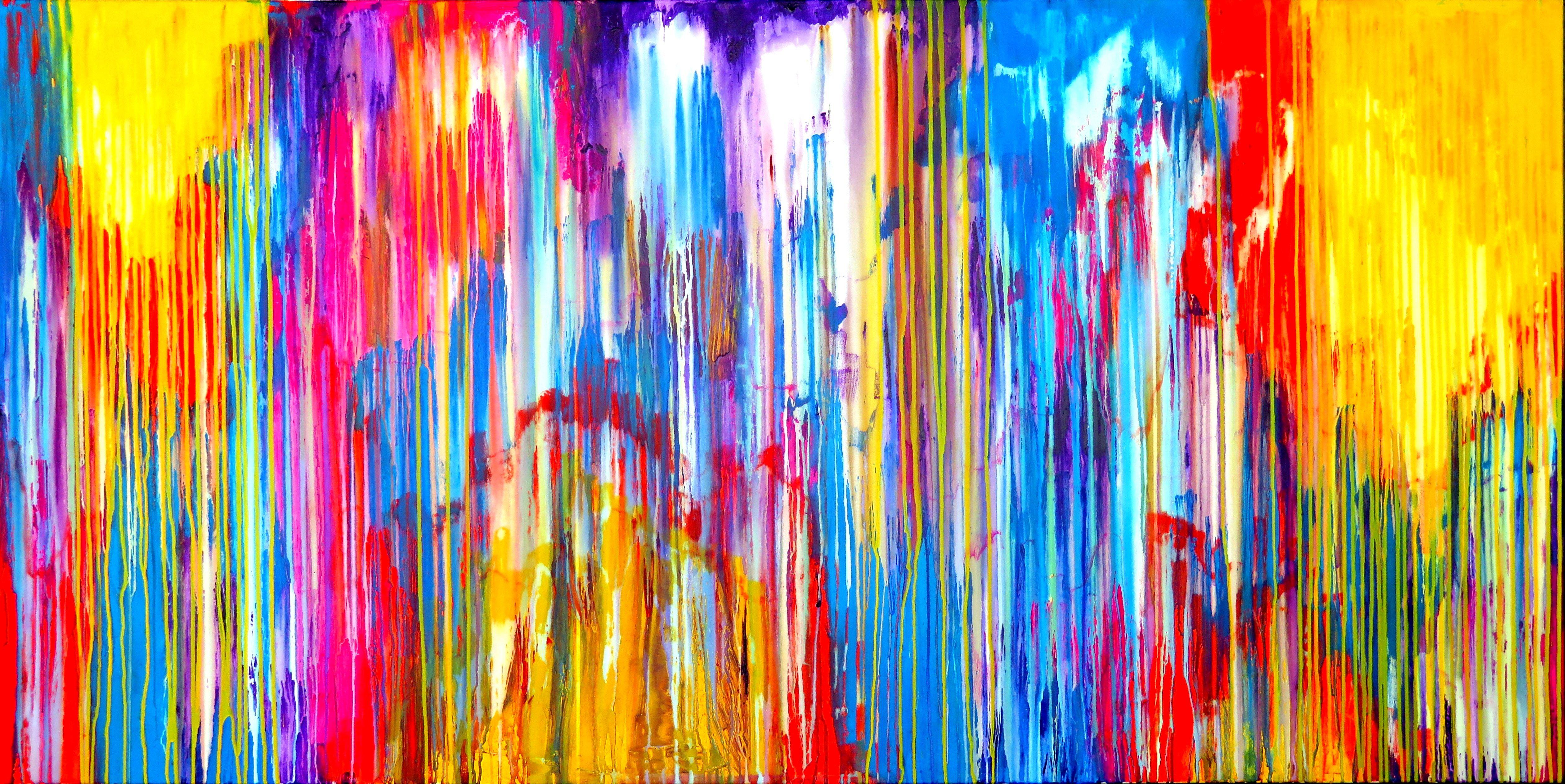 Carla Sá Fernandes Abstract Painting - The Emotional Creation #182, Painting, Acrylic on Canvas