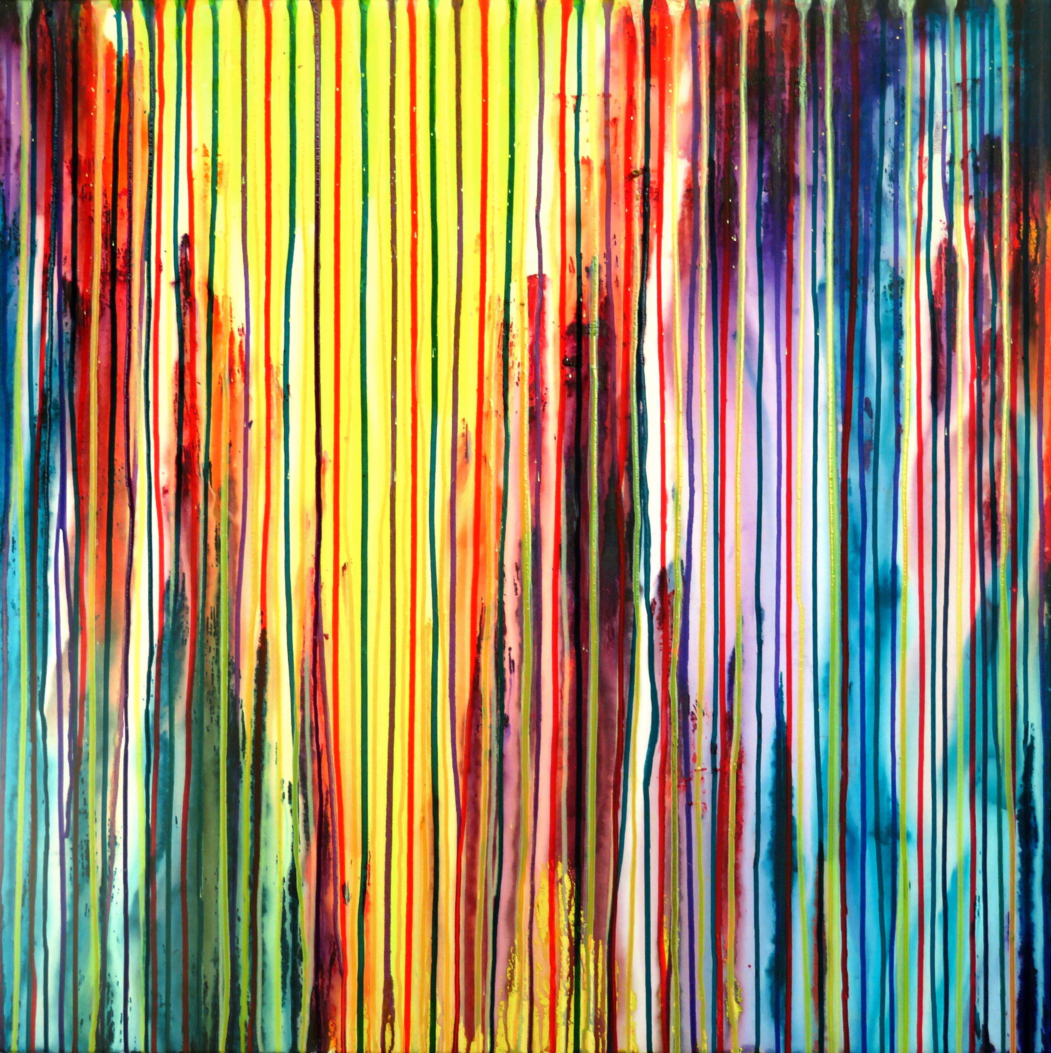 Carla Sá Fernandes Abstract Painting - The Emotional Creation #188, Painting, Acrylic on Canvas