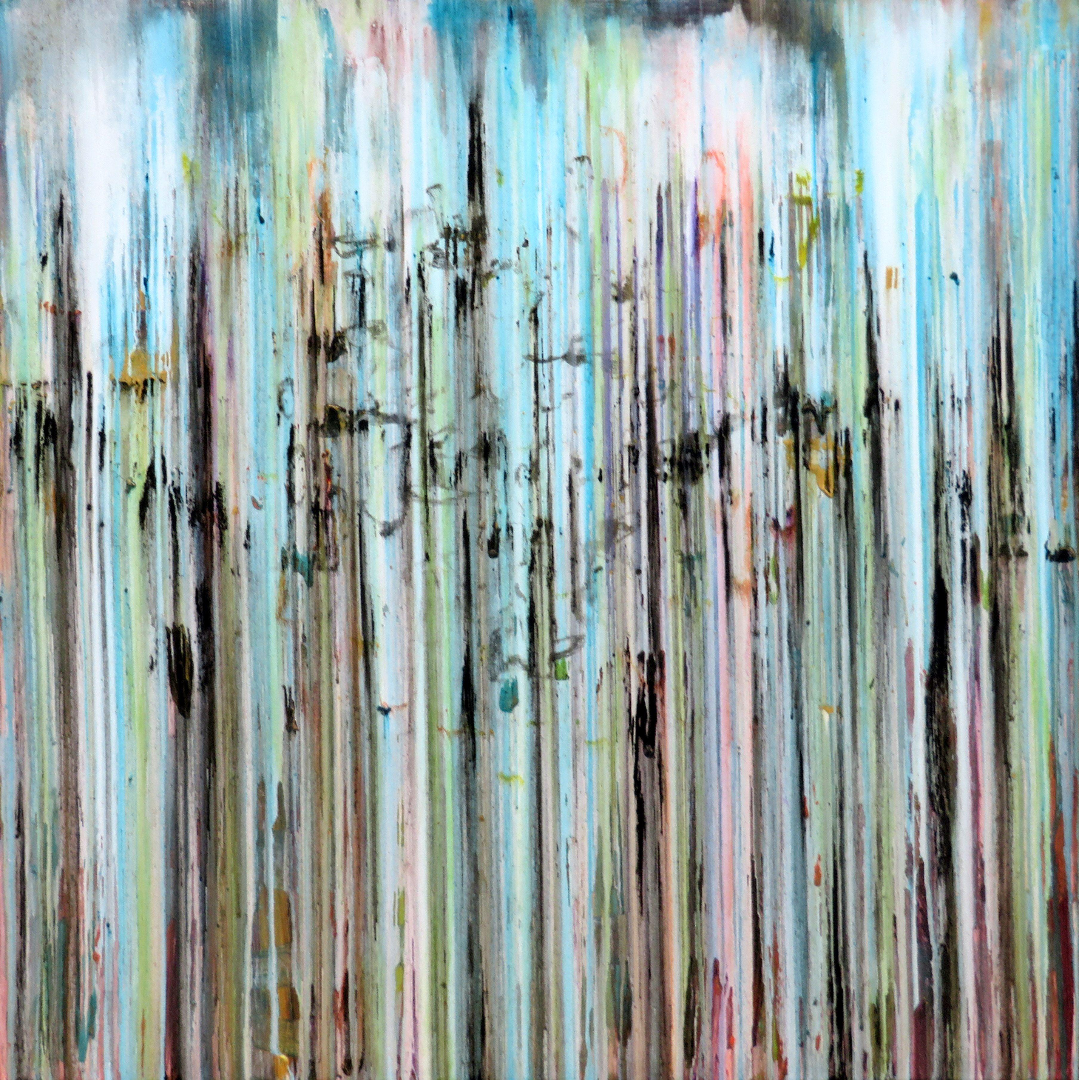 Abstract Painting de Carla Sá Fernandes - La Creación Emocional #193, Pintura, Acrílico sobre lienzo