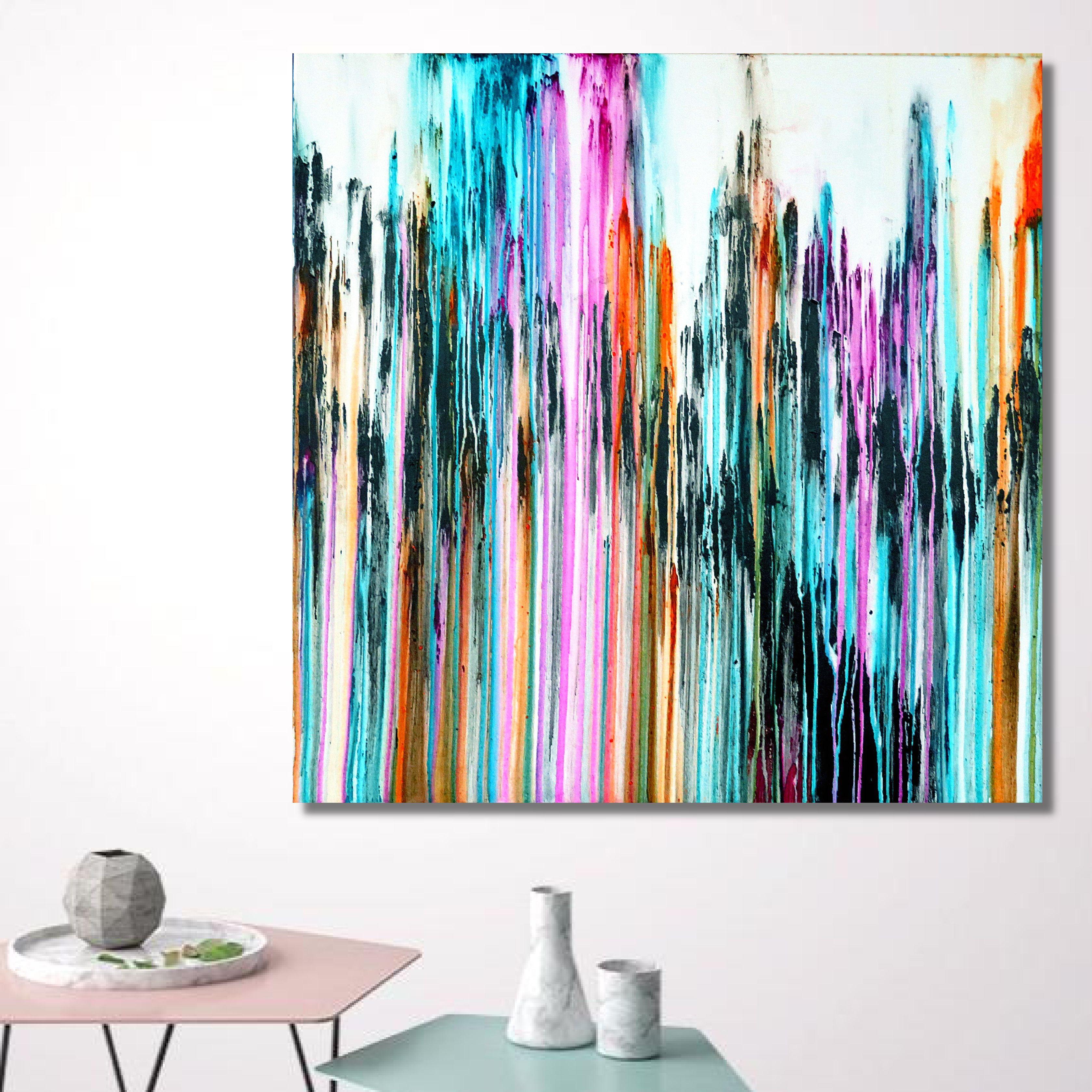 La Creación Emocional #195, Pintura, Acrílico sobre lienzo - Painting de Carla Sá Fernandes