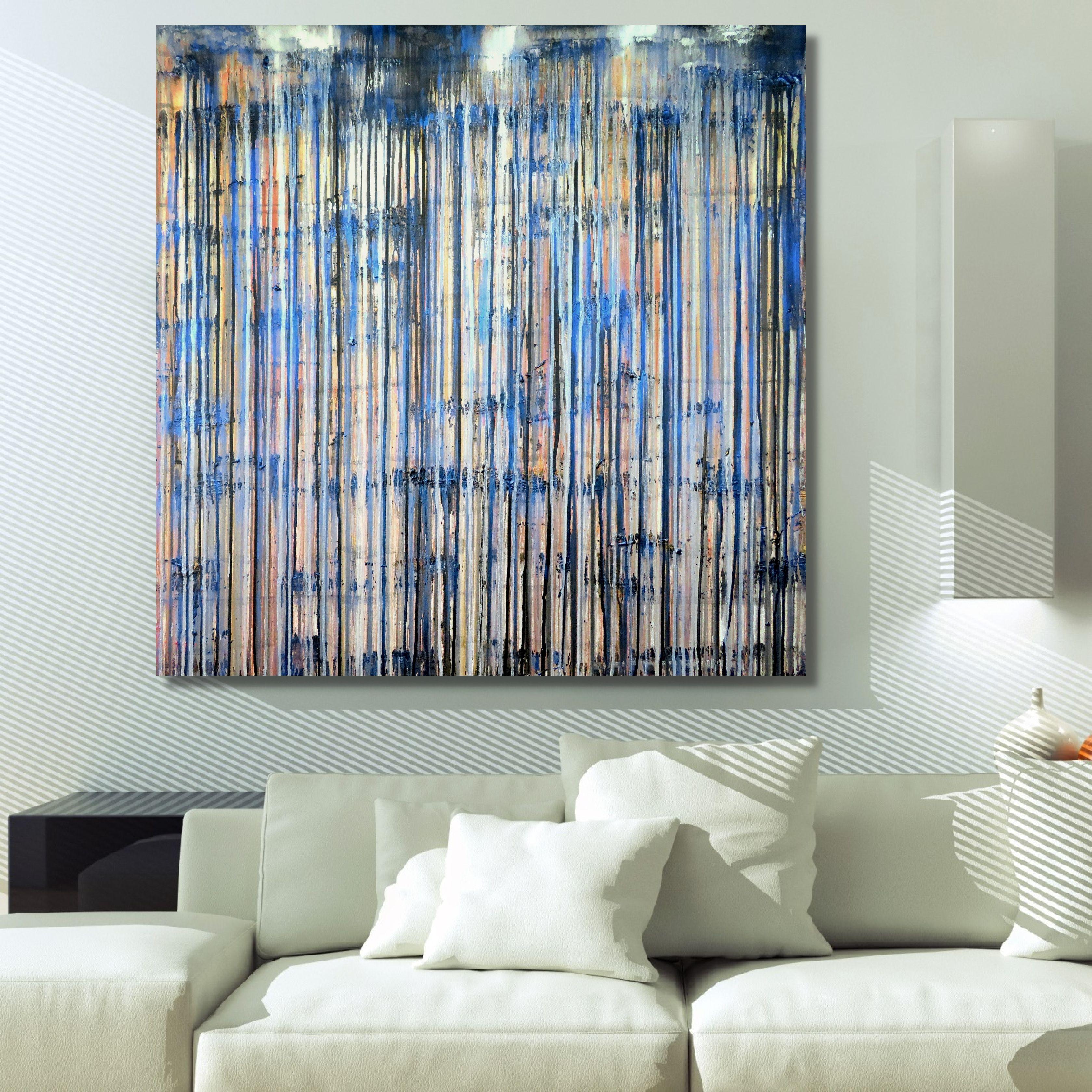 La creazione emotiva #199, Pittura, Acrilico su tela - Painting Astratto di Carla Sá Fernandes