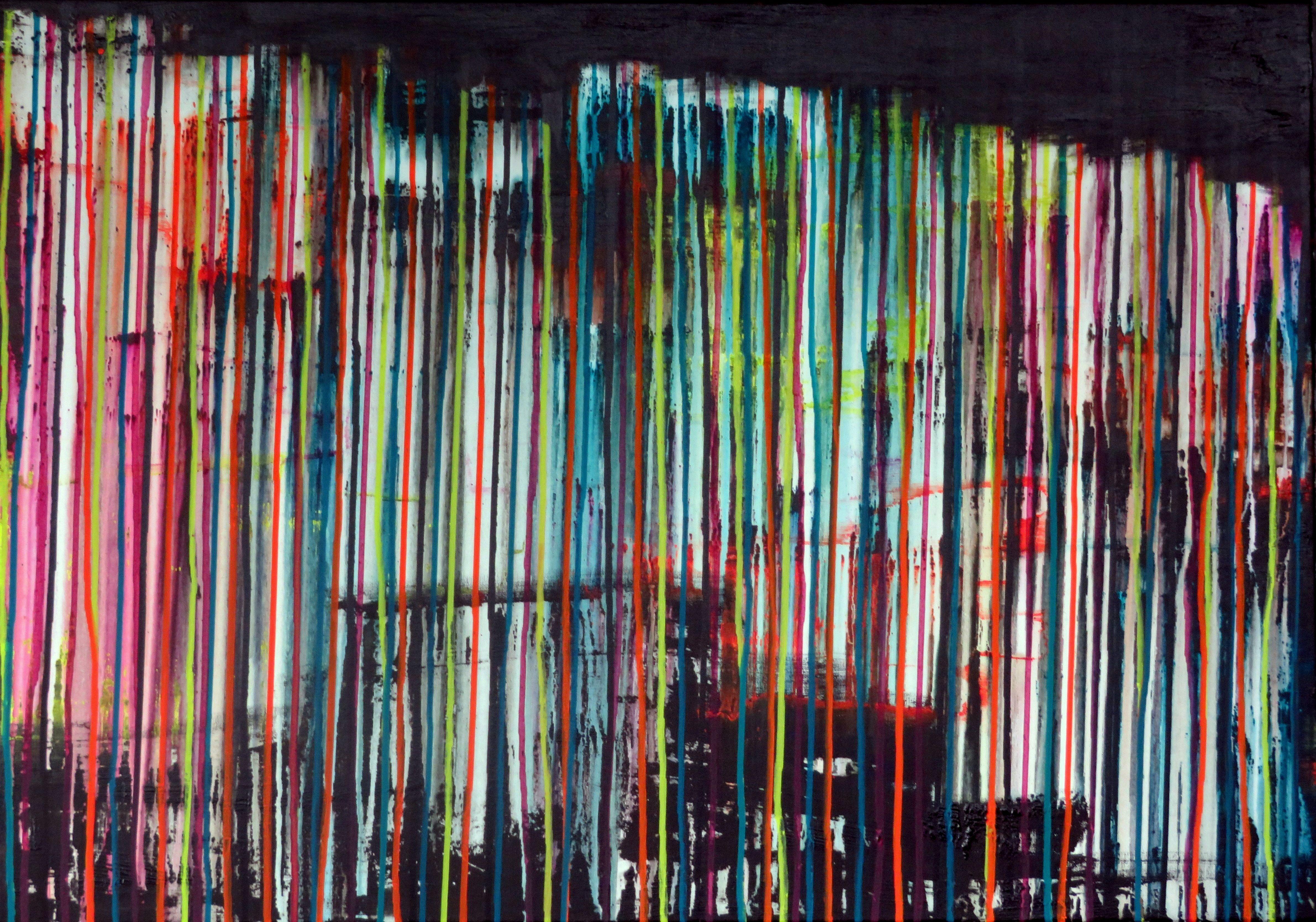 Abstract Painting de Carla Sá Fernandes - La Creación Emocional #250, Pintura, Acrílico sobre lienzo