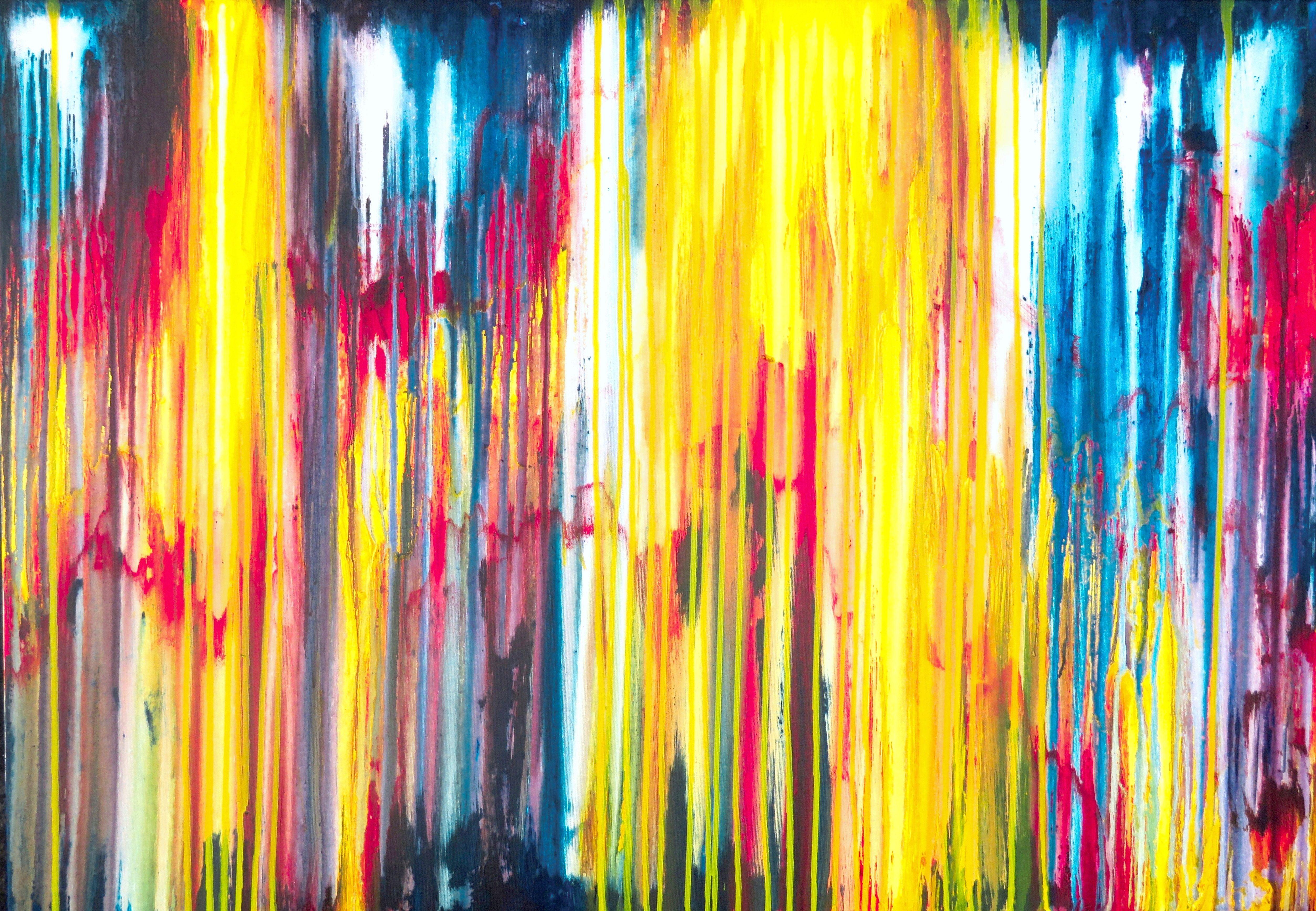 Carla Sá Fernandes Abstract Painting - The Emotional Creation #253, Painting, Acrylic on Canvas