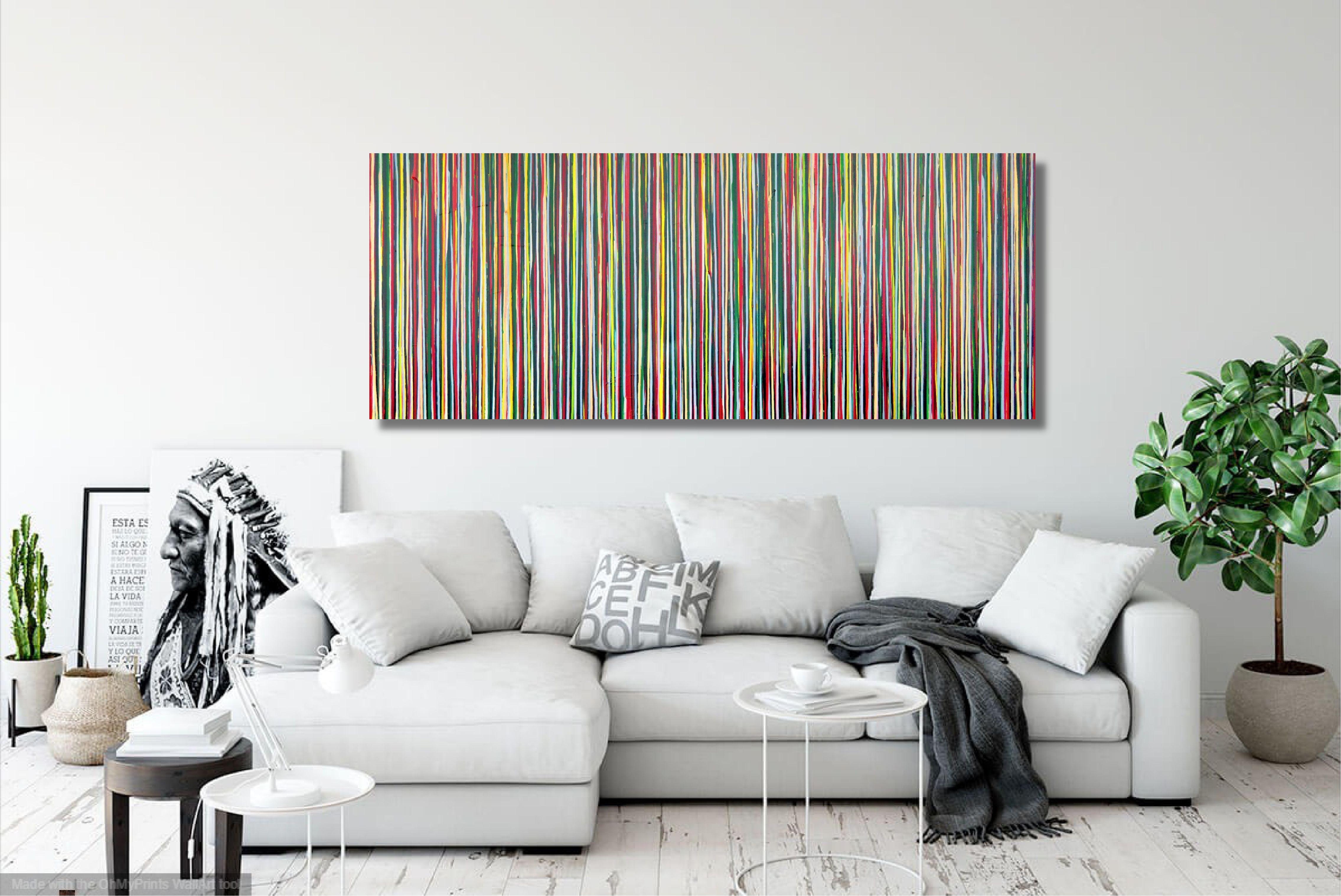 La creazione emotiva #256, Pittura, Acrilico su tela - Painting di Carla Sá Fernandes