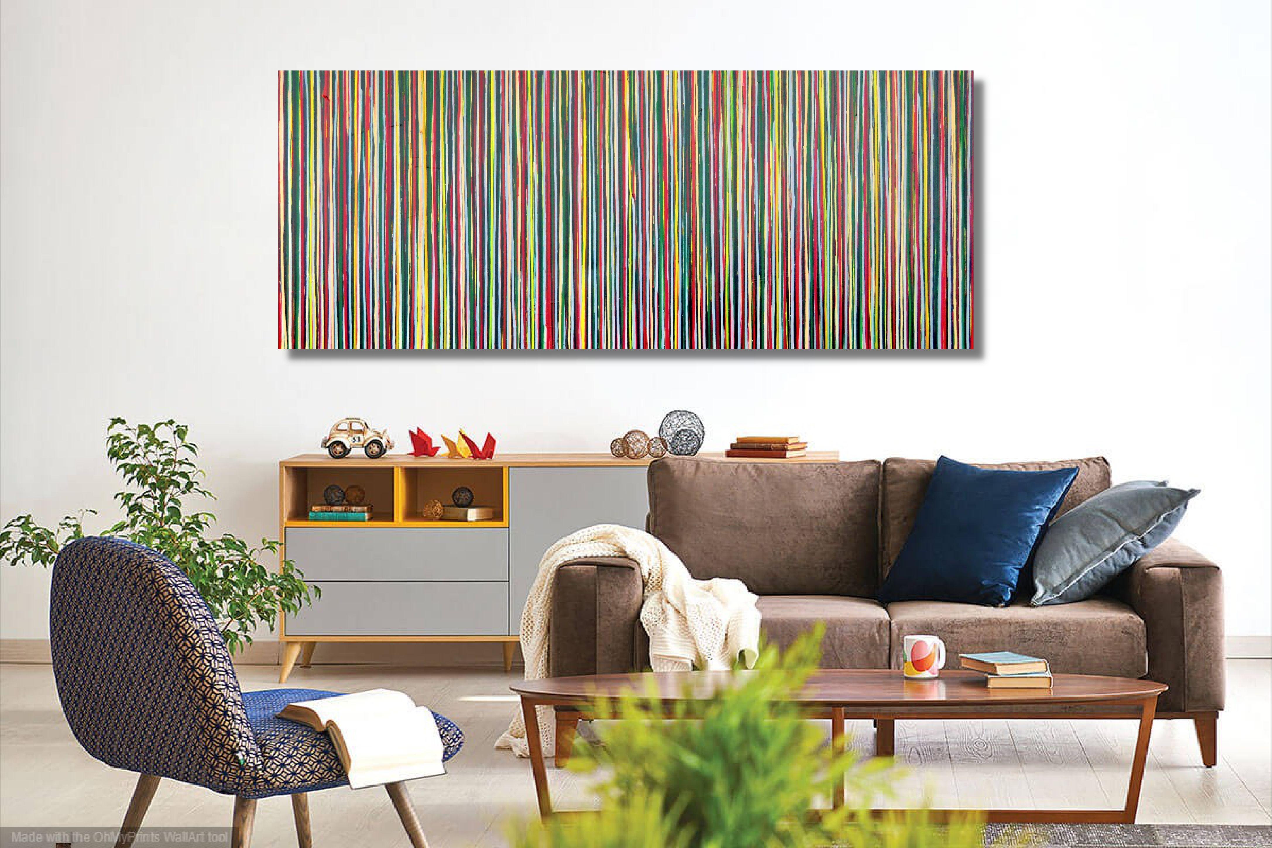 La creazione emotiva #256, Pittura, Acrilico su tela - Painting Astratto di Carla Sá Fernandes