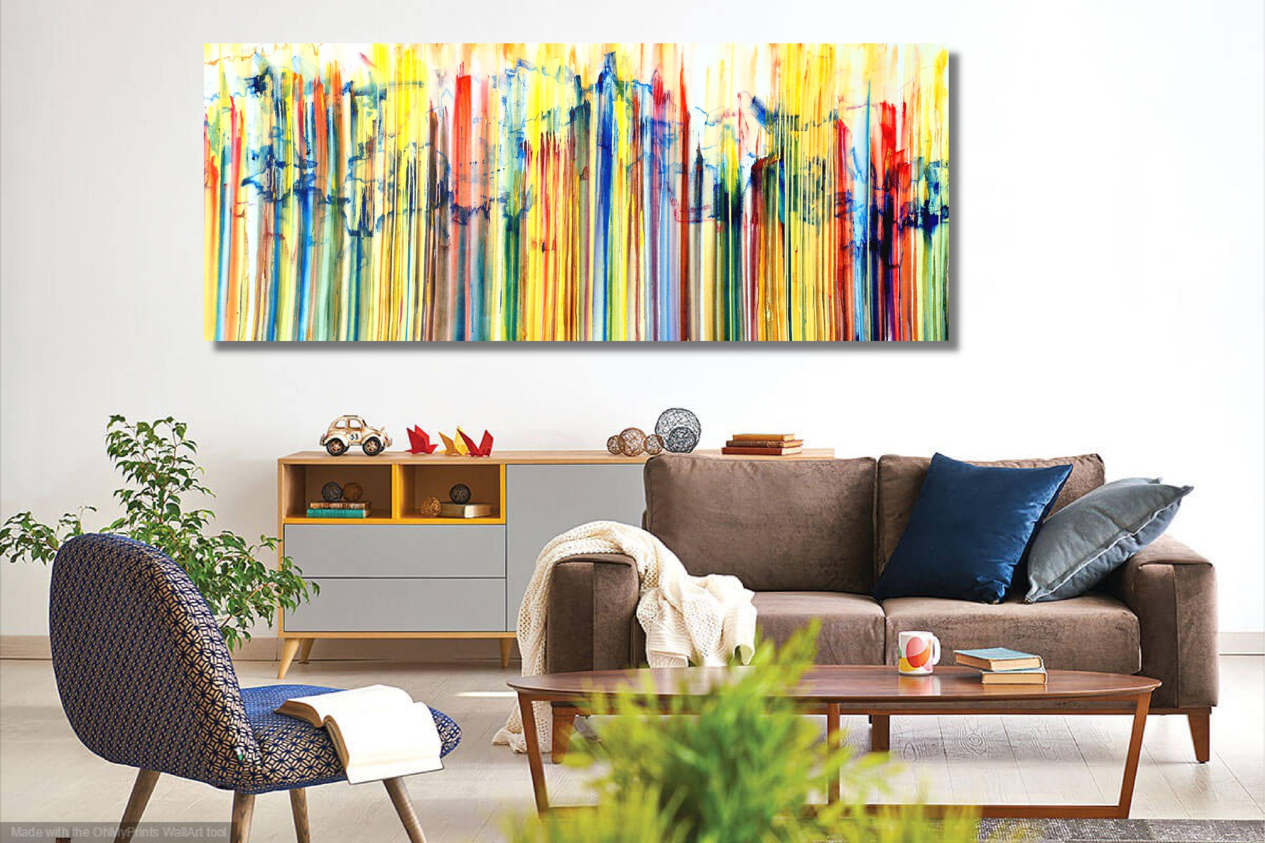 La creazione emotiva #261, Pittura, Acrilico su tela - Painting Astratto di Carla Sá Fernandes