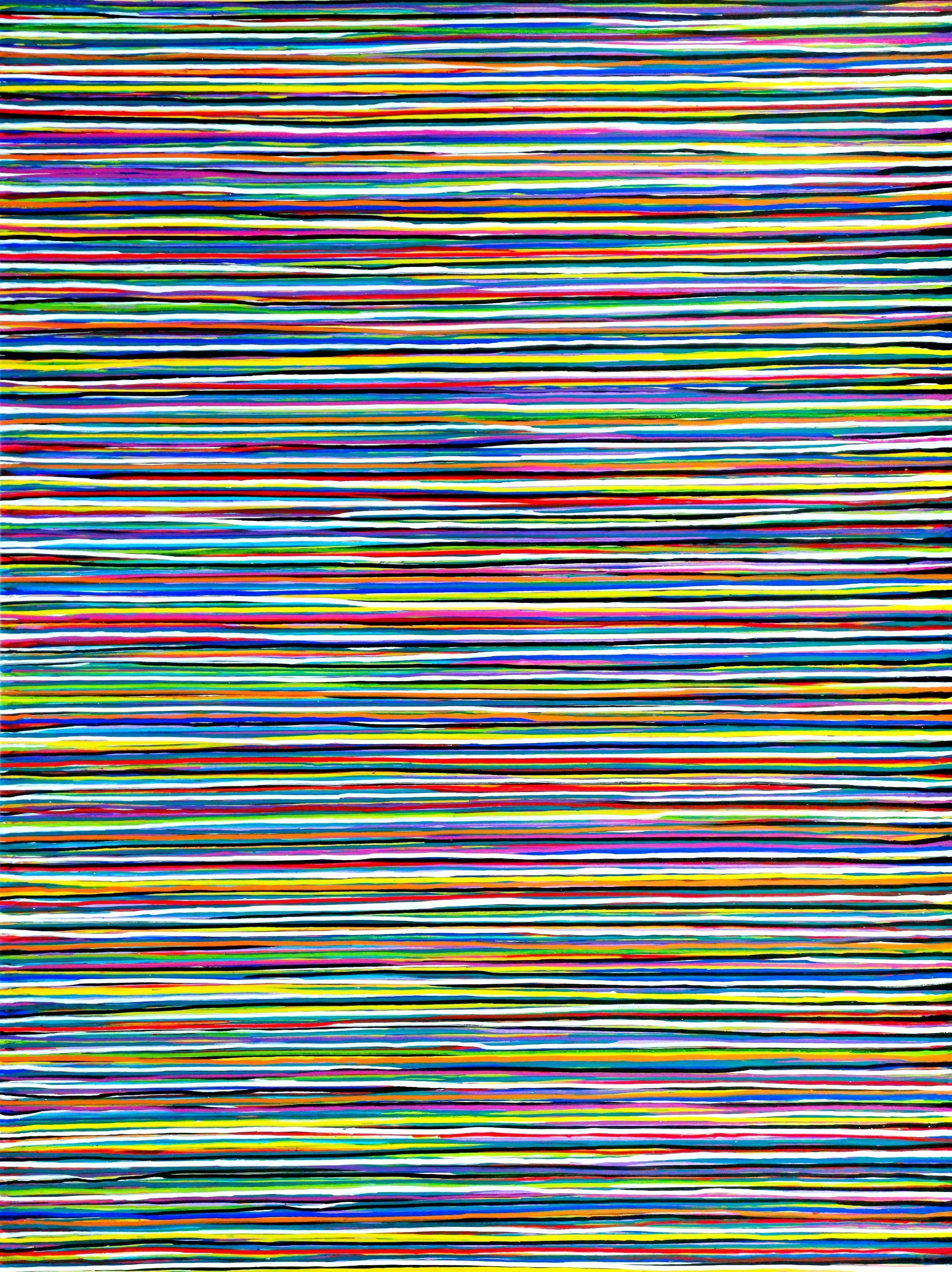 Abstract Painting di Carla Sá Fernandes - La creazione emotiva #265, Pittura, Acrilico su tela