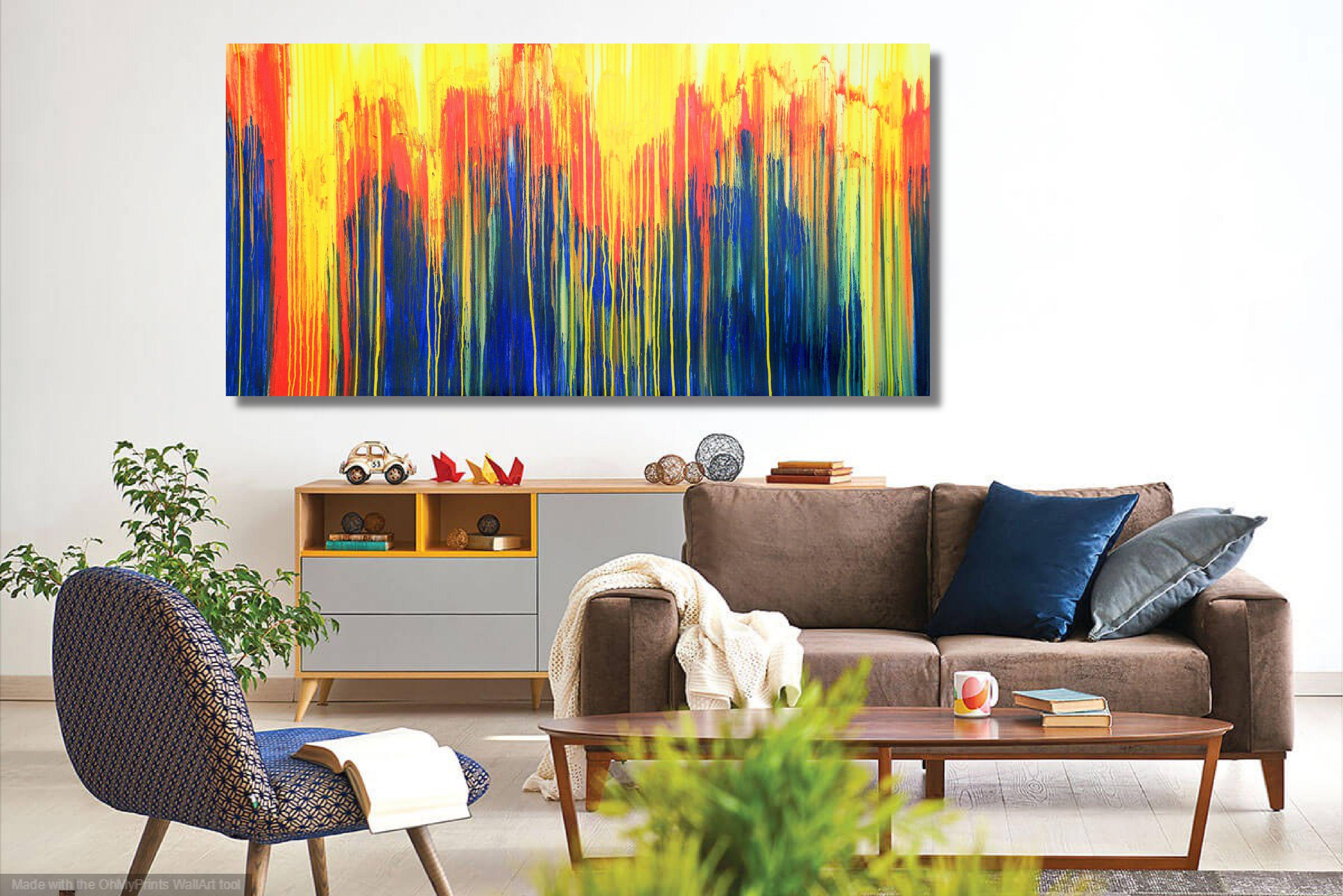 La Creación Emocional #275, Pintura, Acrílico sobre lienzo - Painting Abstracto de Carla Sá Fernandes