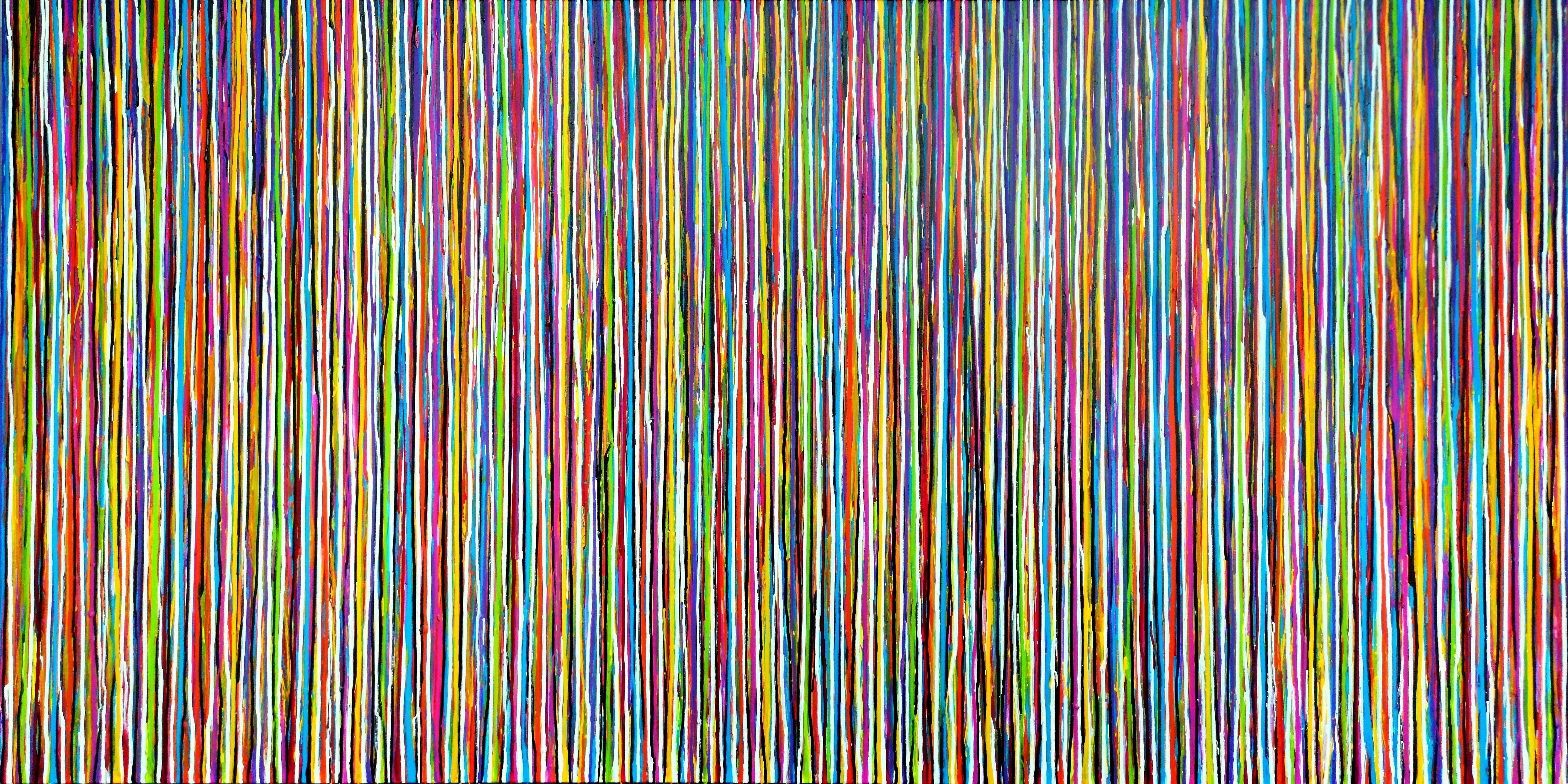 Abstract Painting Carla Sá Fernandes - La création émotionnelle n° 276, peinture, acrylique sur toile