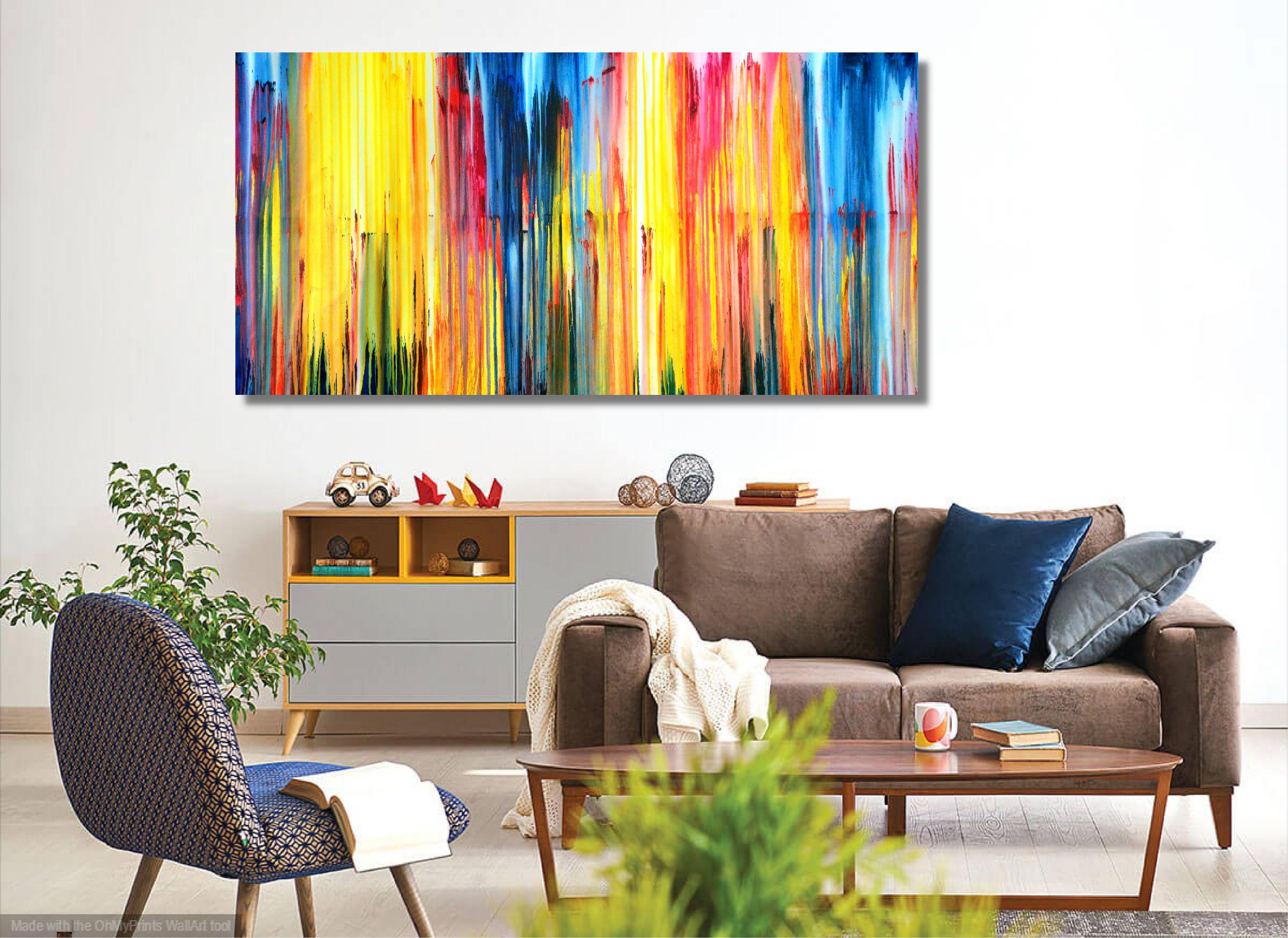 La Creación Emocional #277, Pintura, Acrílico sobre lienzo - Painting Abstracto de Carla Sá Fernandes