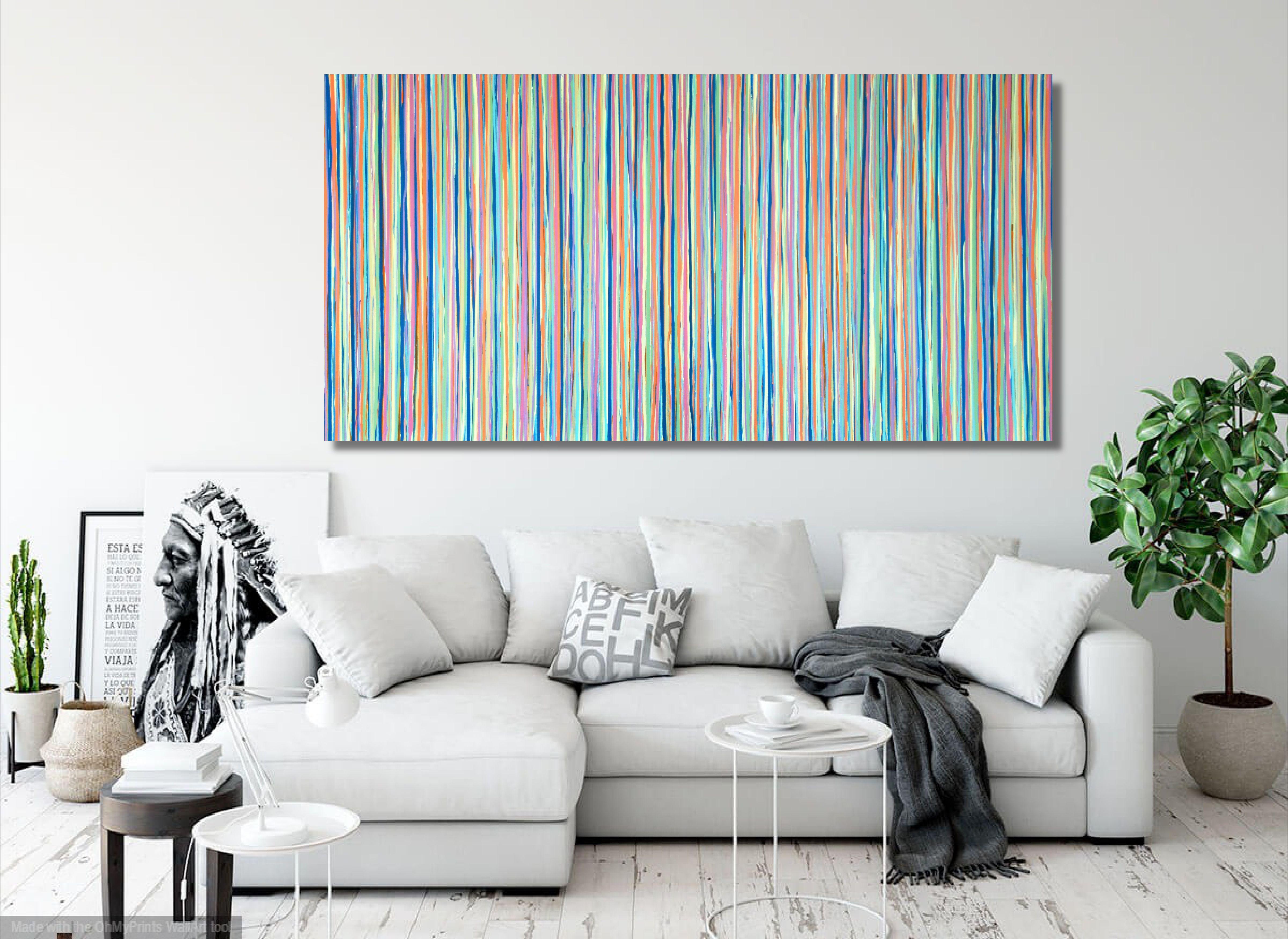 La creazione emotiva #282, Pittura, Acrilico su tela - Painting di Carla Sá Fernandes